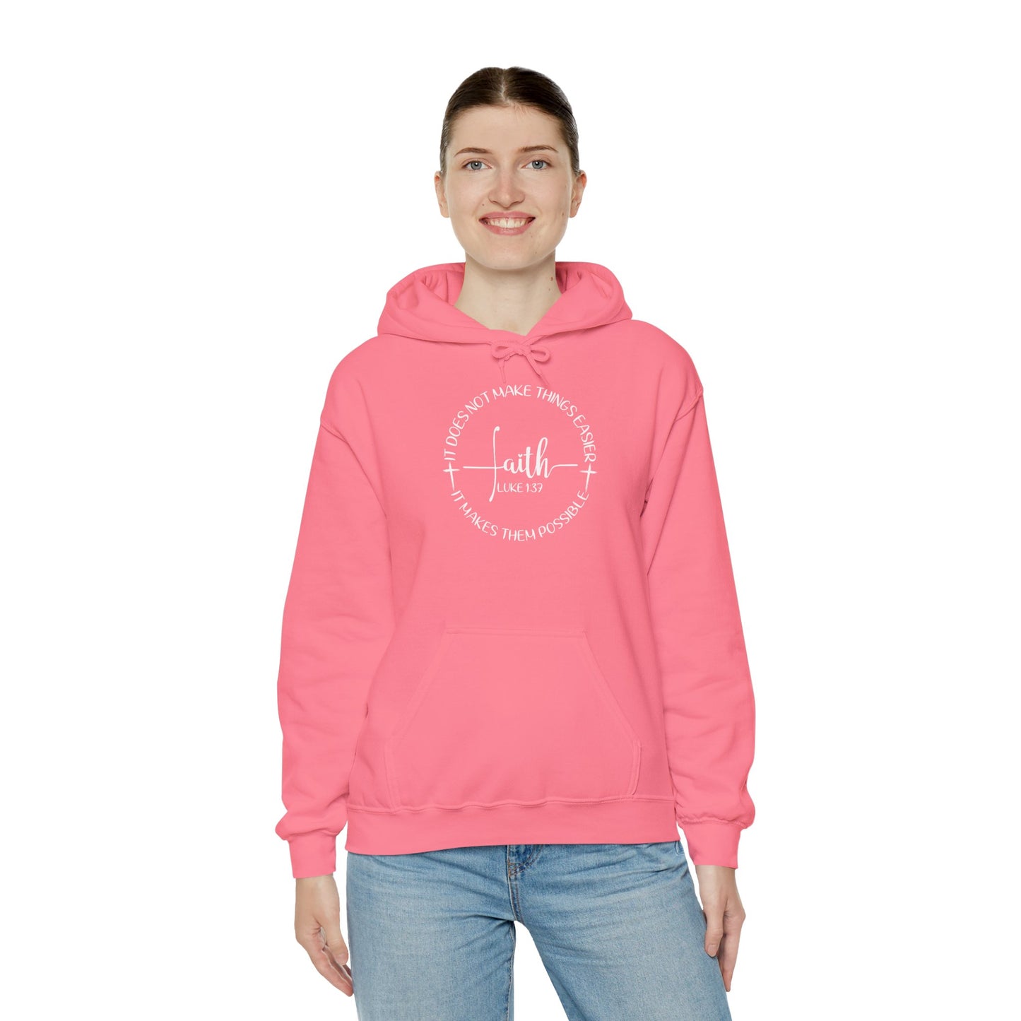 Faith Heavy Blended Hoodie