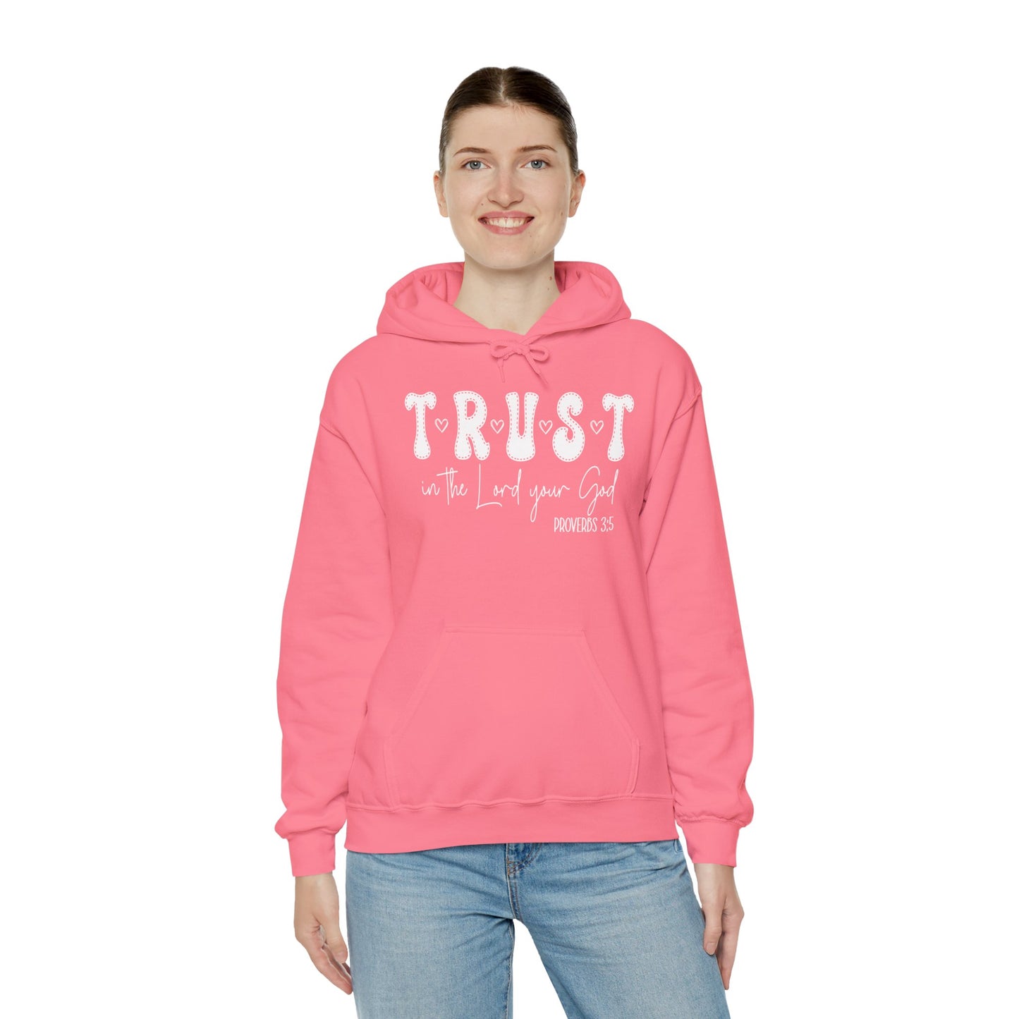 Trust In The Lord Heavy Blended Hoodie