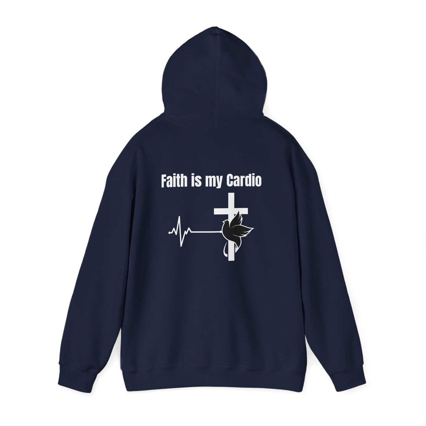 Heavy Blend Hoodie - Faith Is My Cardio