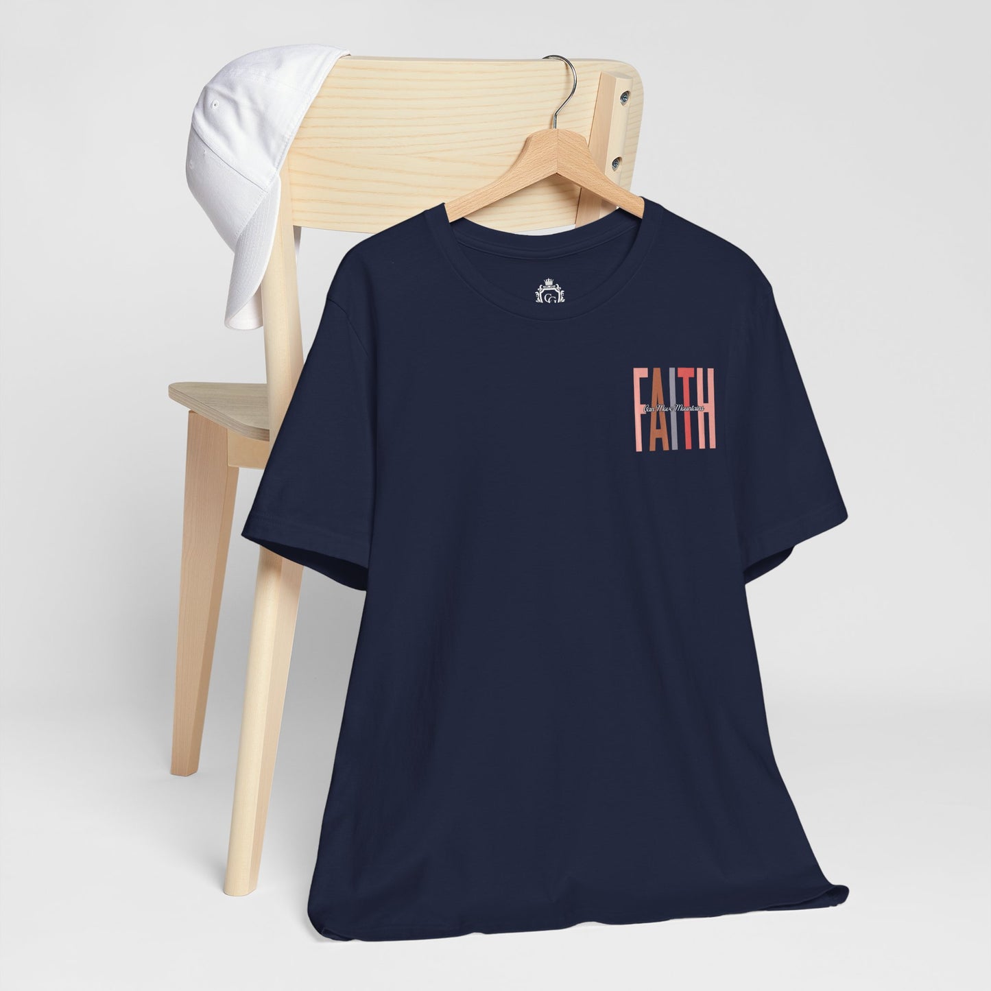 Faith Can Move Mountains Jersey Short Sleeve Tee