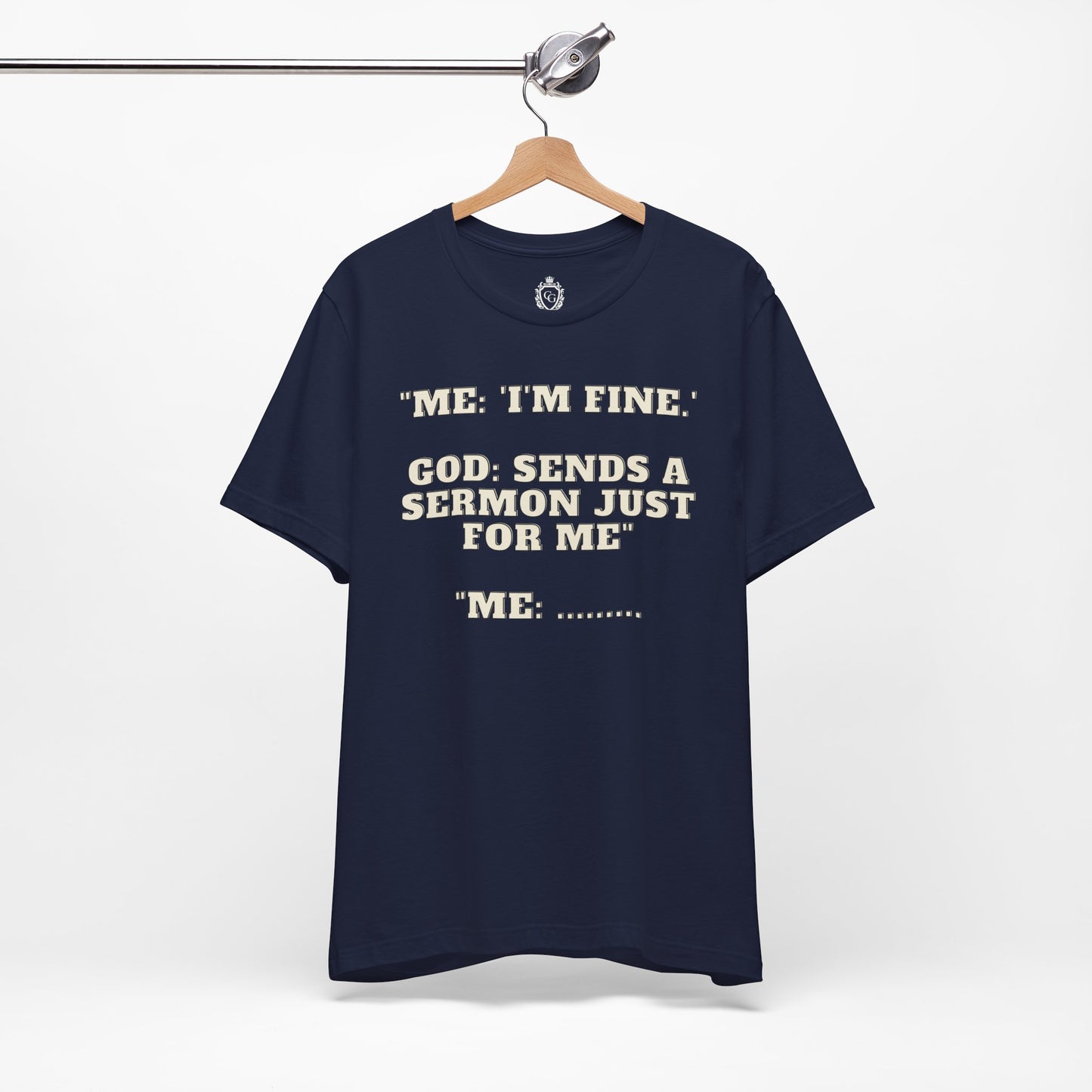 Sermon Just For Me Jersey Short Sleeve Tee