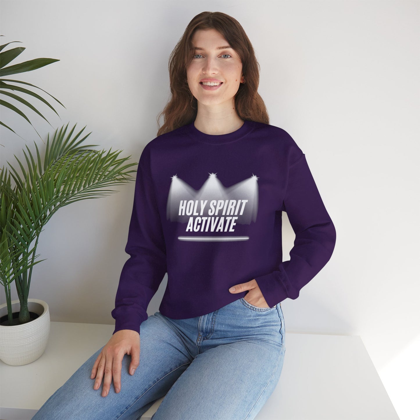 Holy Spirit Activate Women Sweatshirt