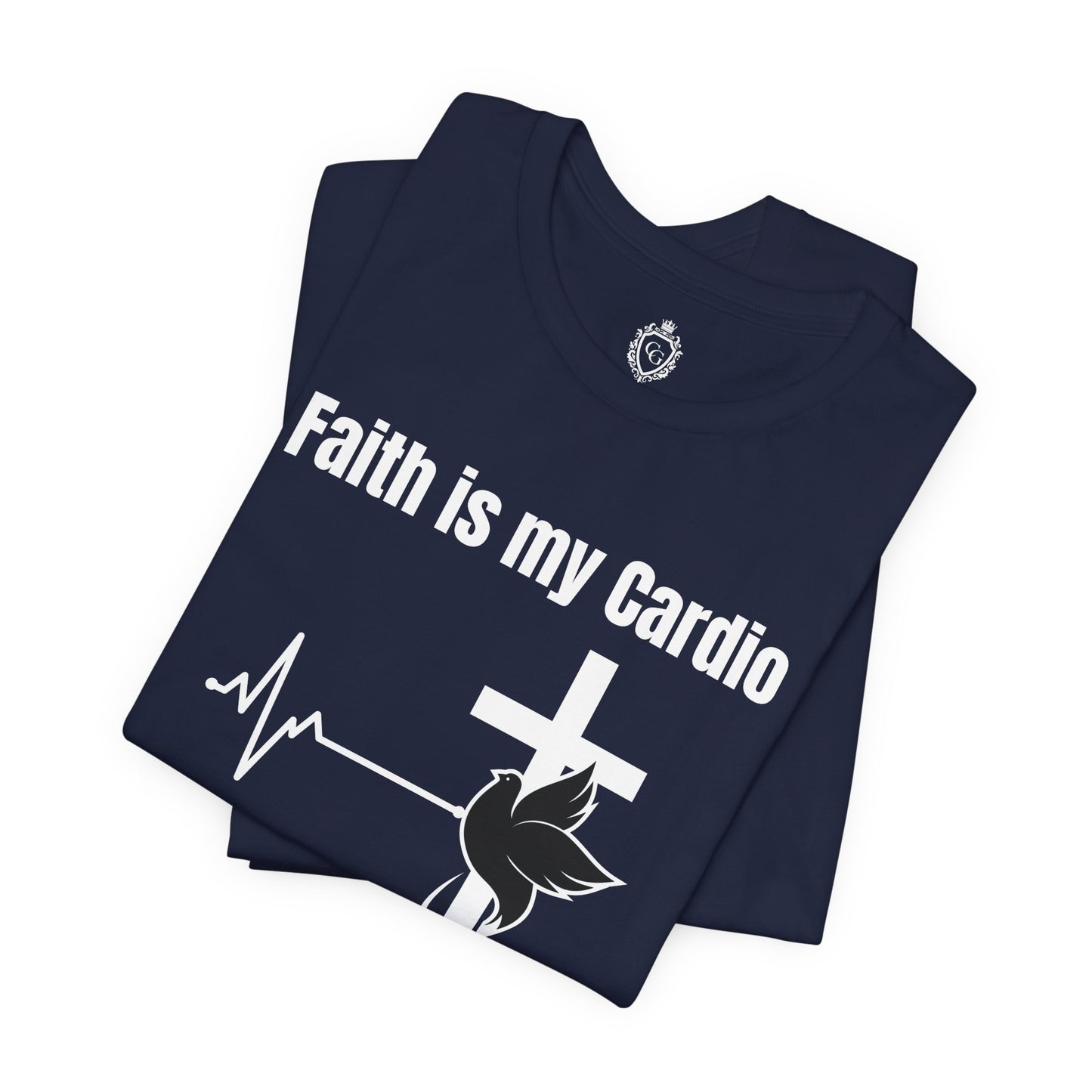 Faith Is My Cardio Jersey Short Sleeve Tee