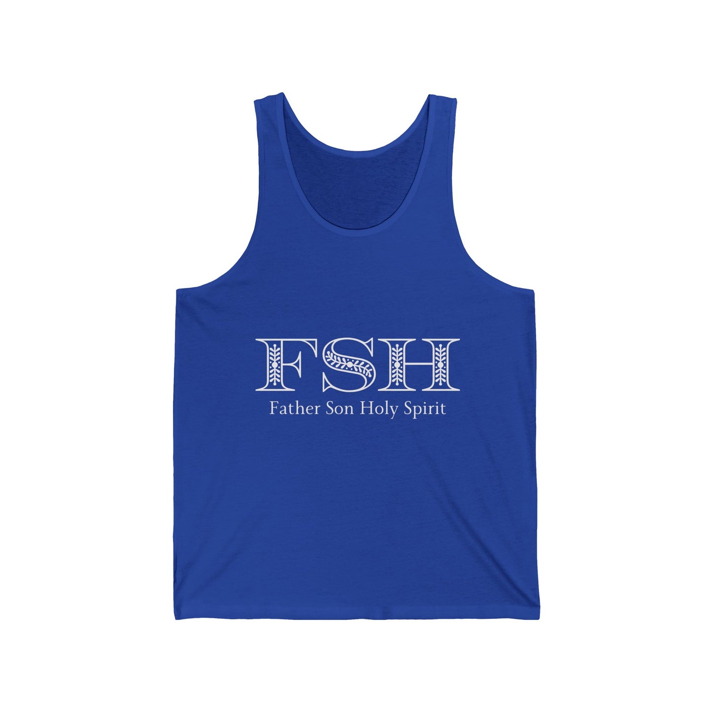 Father Son Holy Spirit Jersey Tank