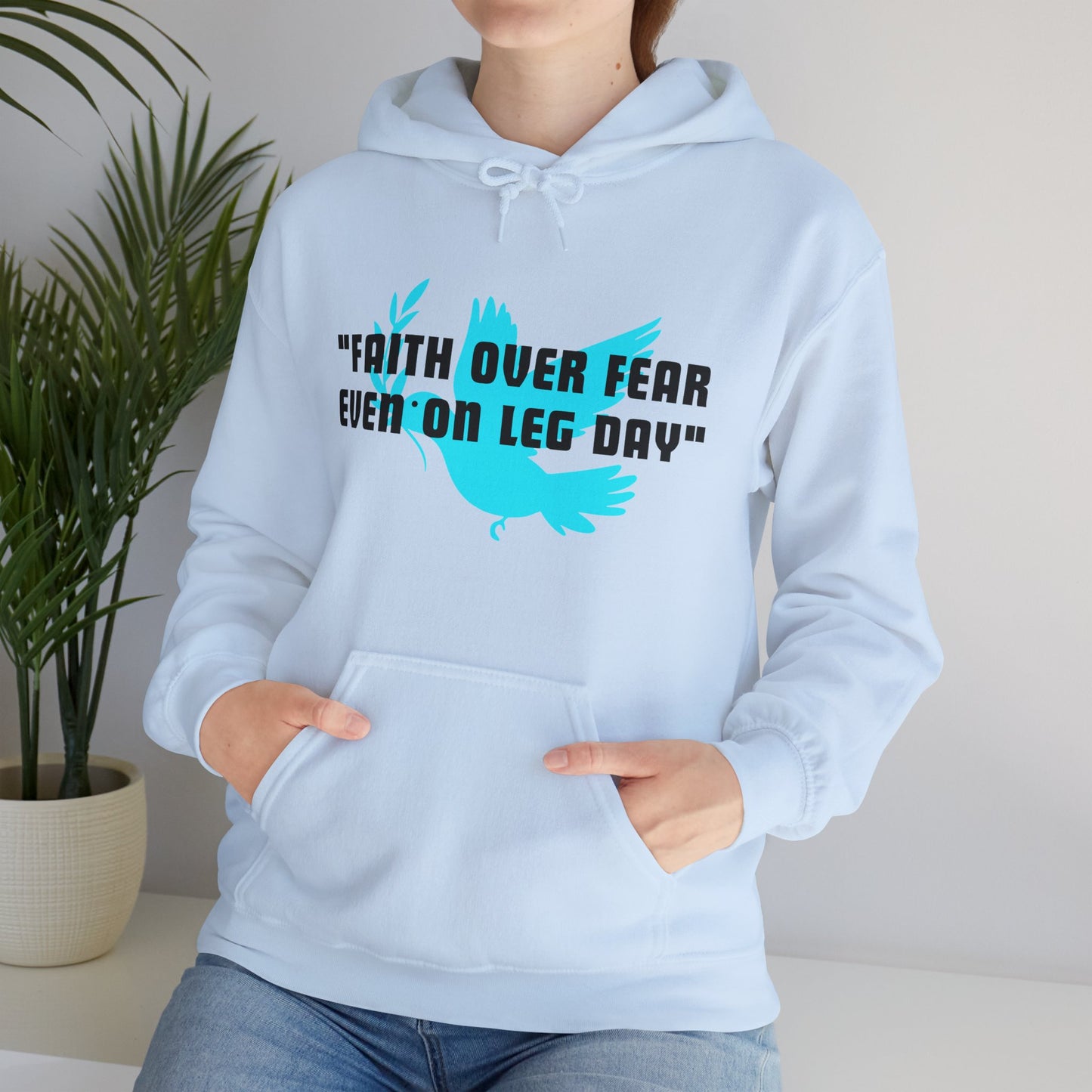 Faith Over Fear Heavy Blend™ Hooded Sweatshirt