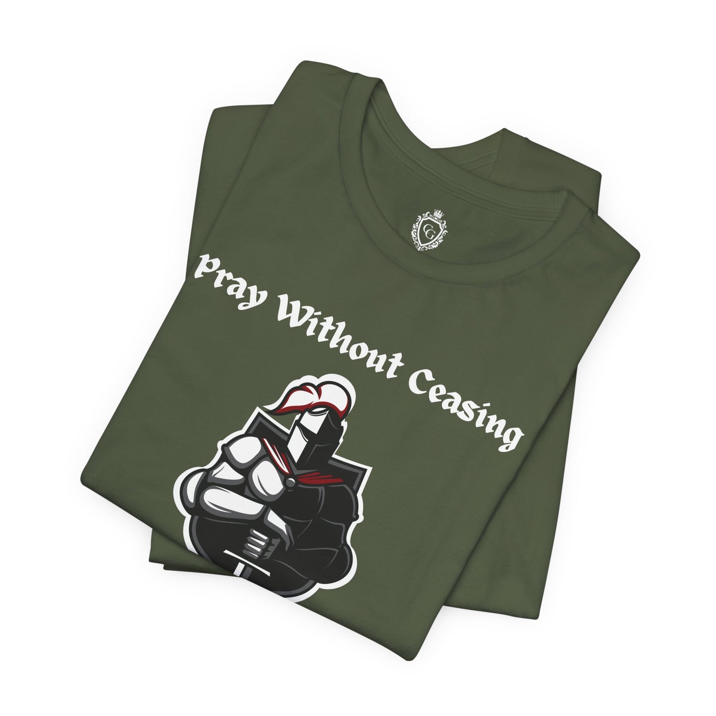 Pray Without Ceasing Jersey Short Sleeve Tee