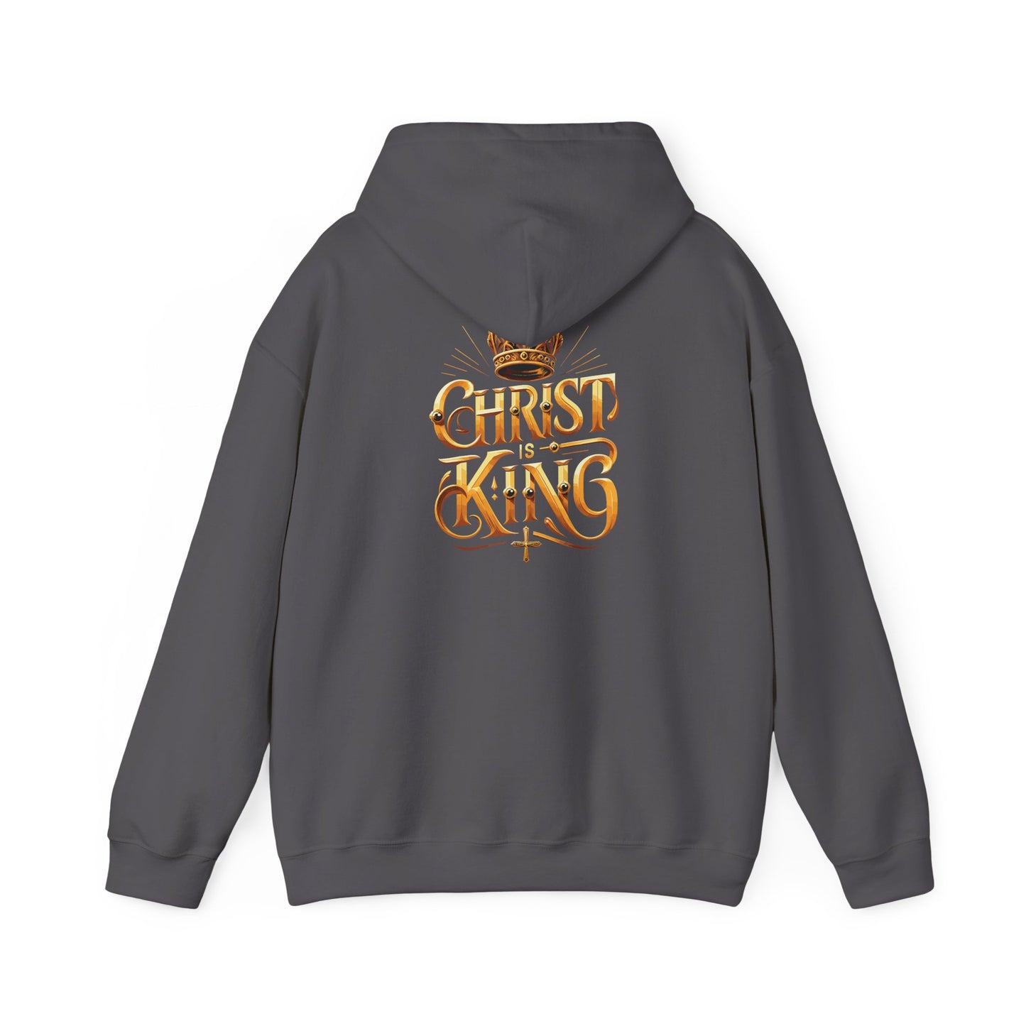 Christ Is King Heavy Blended Hoodie