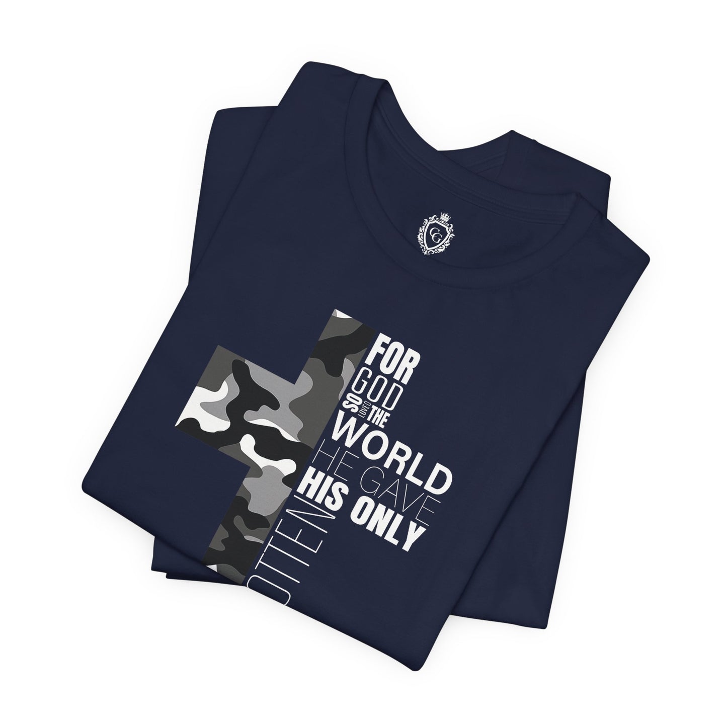 For God So Loved The World Jersey Short Sleeve Tee