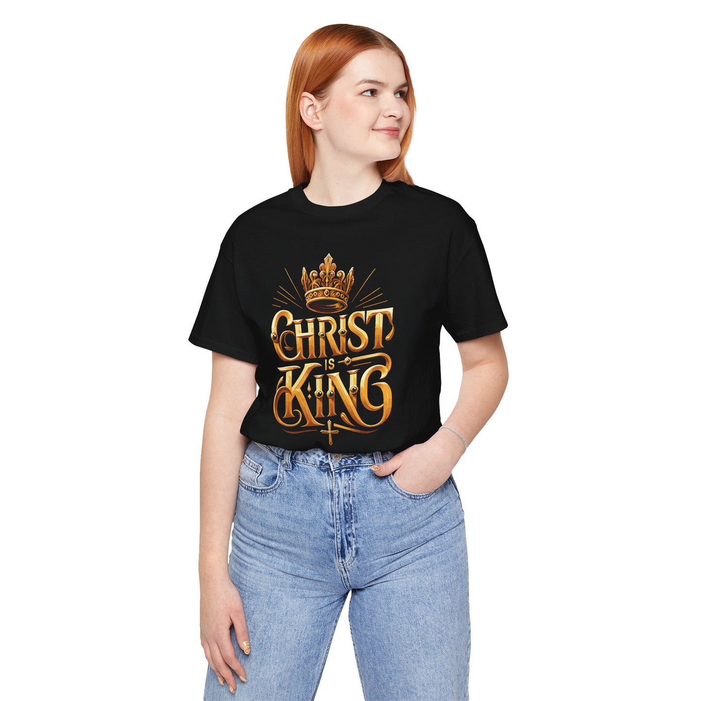 Christ Is King Jersey Short Sleeve Tee