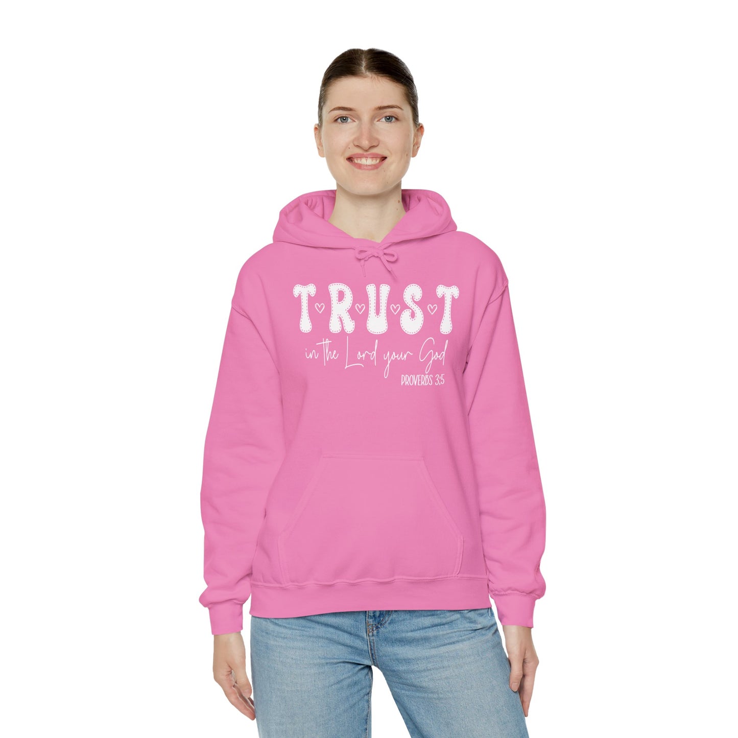 Trust In The Lord Heavy Blended Hoodie