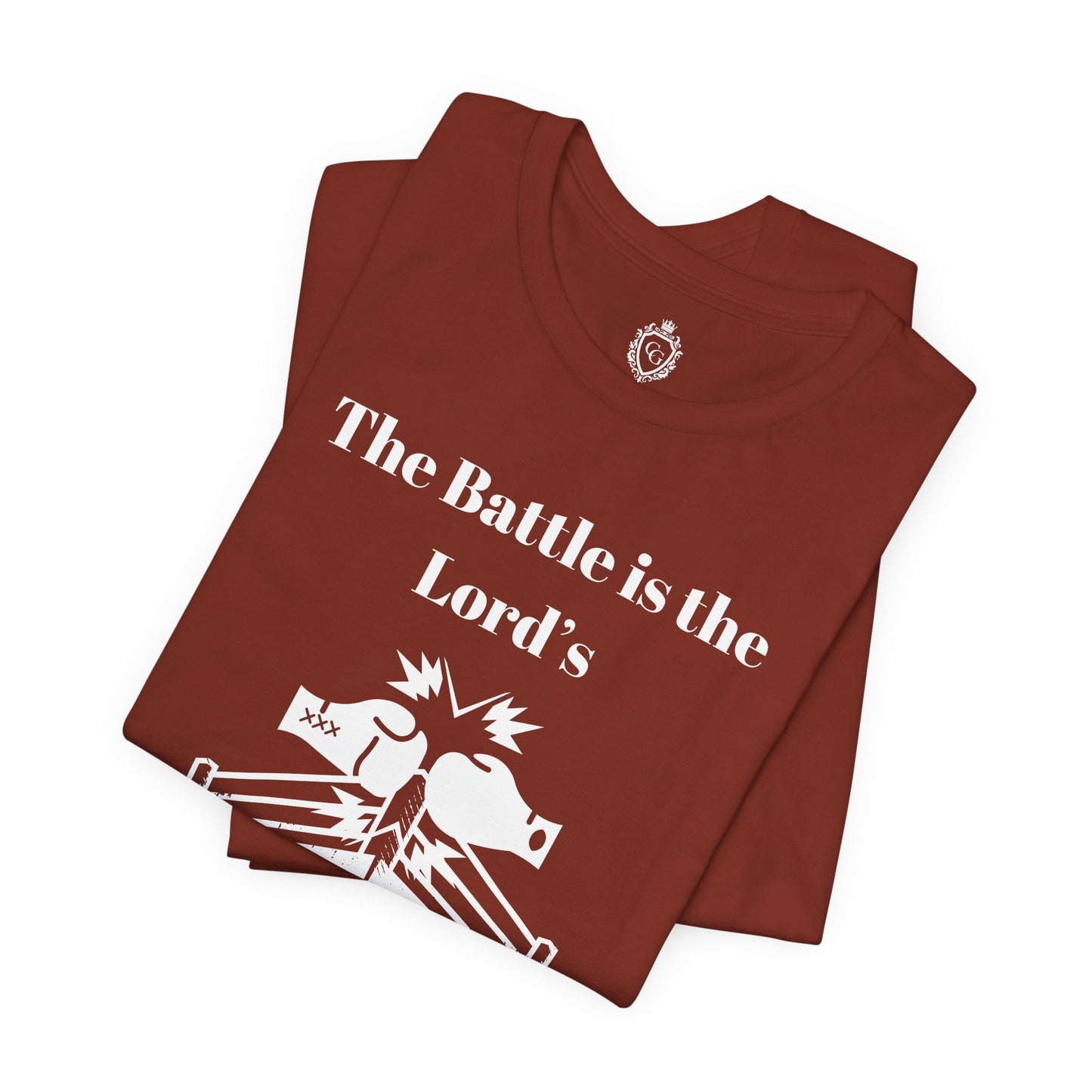 The Battle Is The Lord's Jersey Short Sleeve Tee