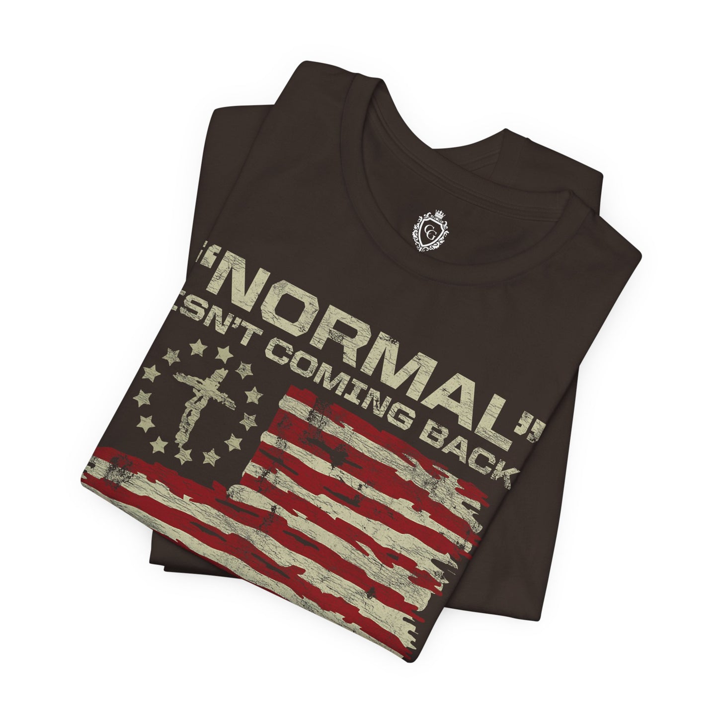 Normal Isn't Coming Back Jesus Is Jersey Short Sleeve Tee