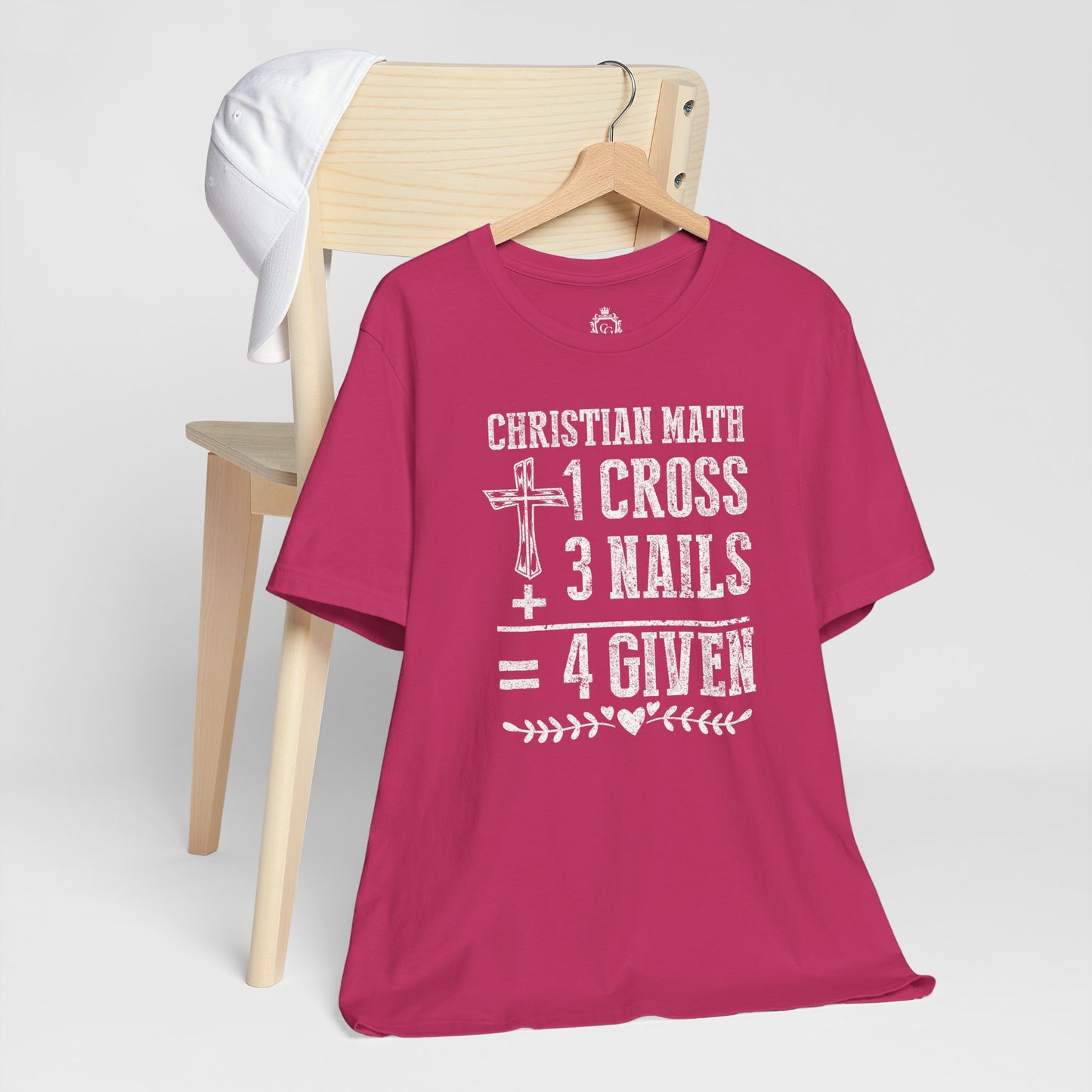 Christian Math Jersey Short Sleeve Tee