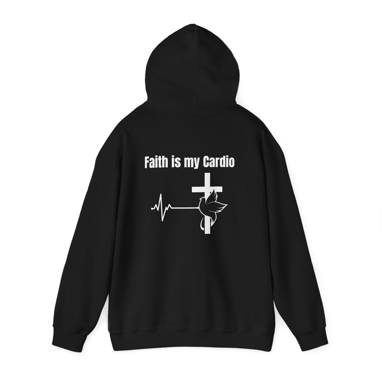 Heavy Blend Hoodie - Faith Is My Cardio