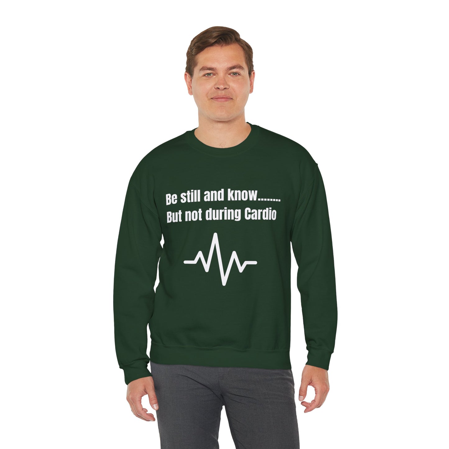 Be Still and Know Heavy Blend™ Crewneck Sweatshirt