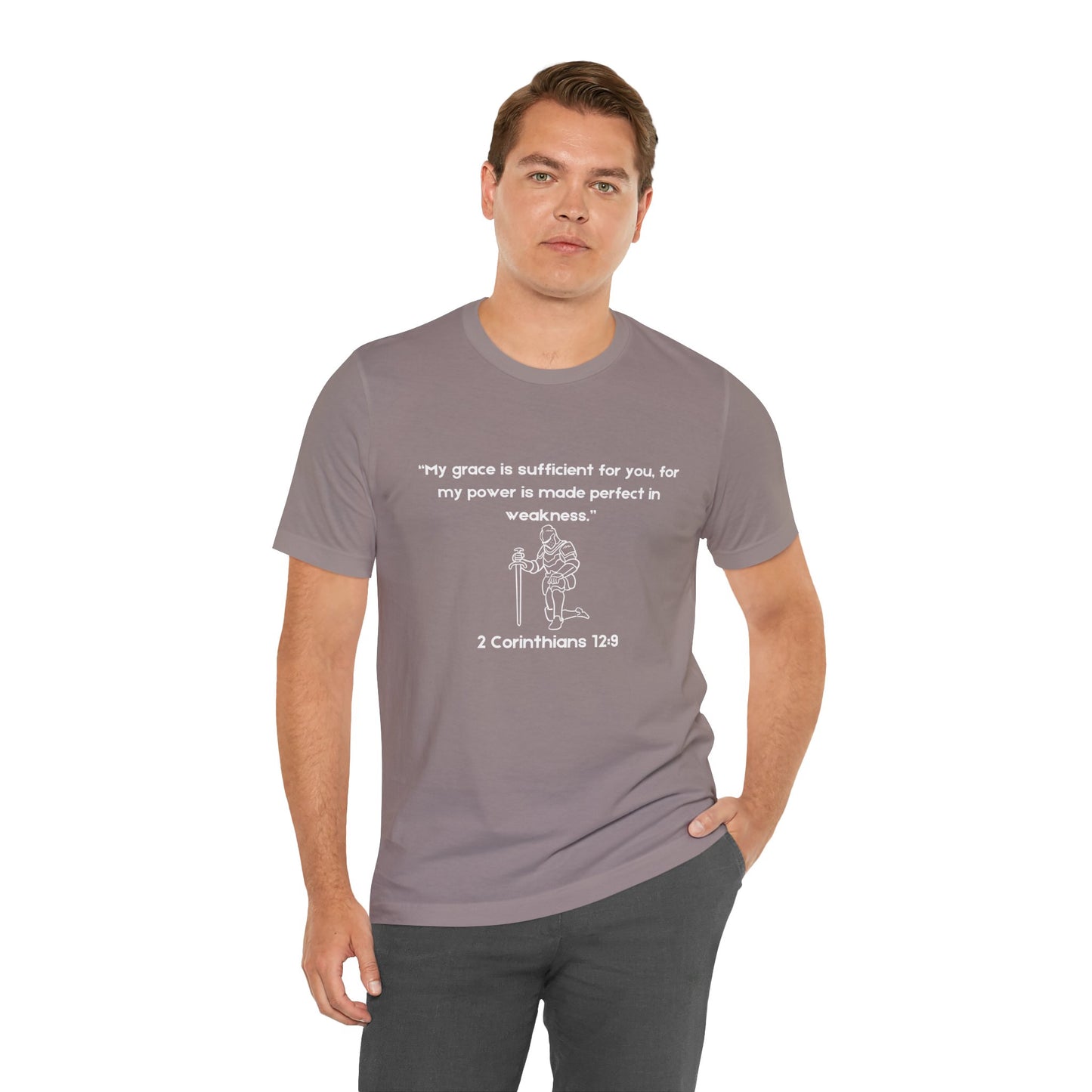 My Grace Is Sufficient Jersey Short Sleeve Tee