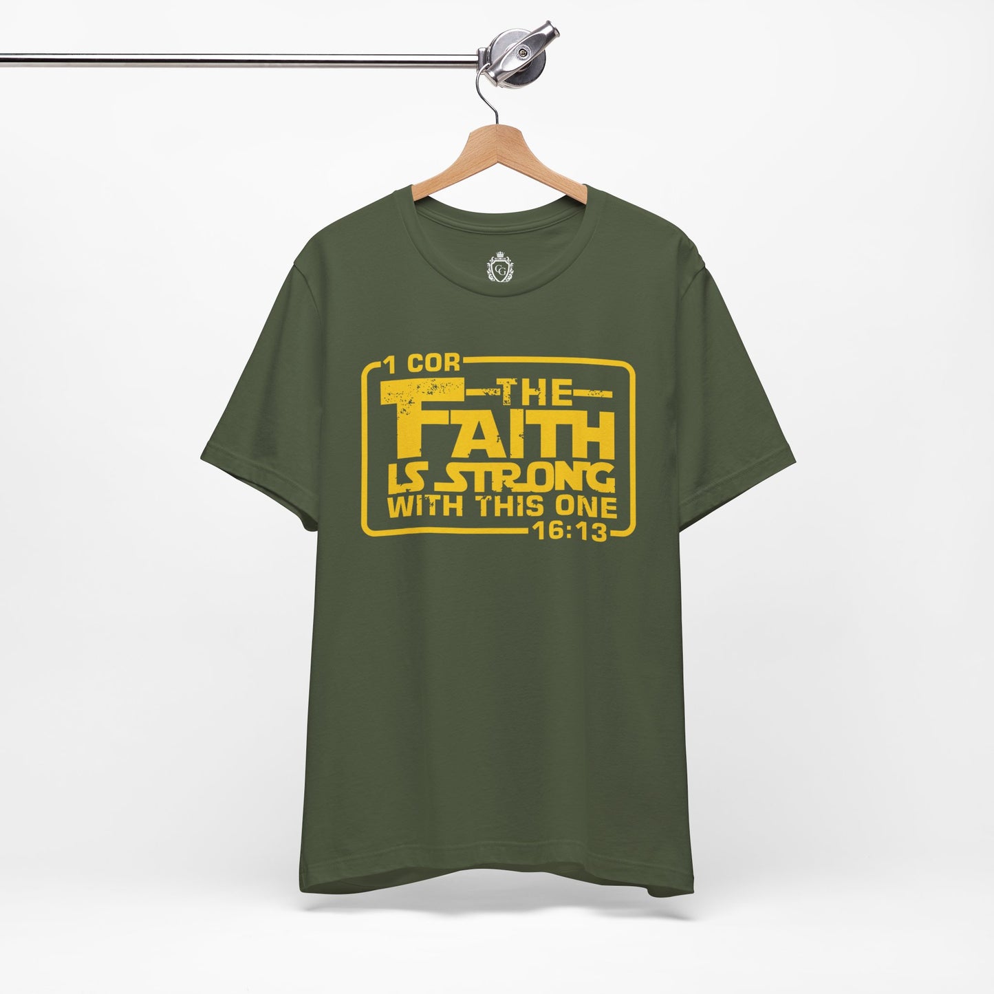 The Faith Is Strong With This One Jersey Short Sleeve Tee