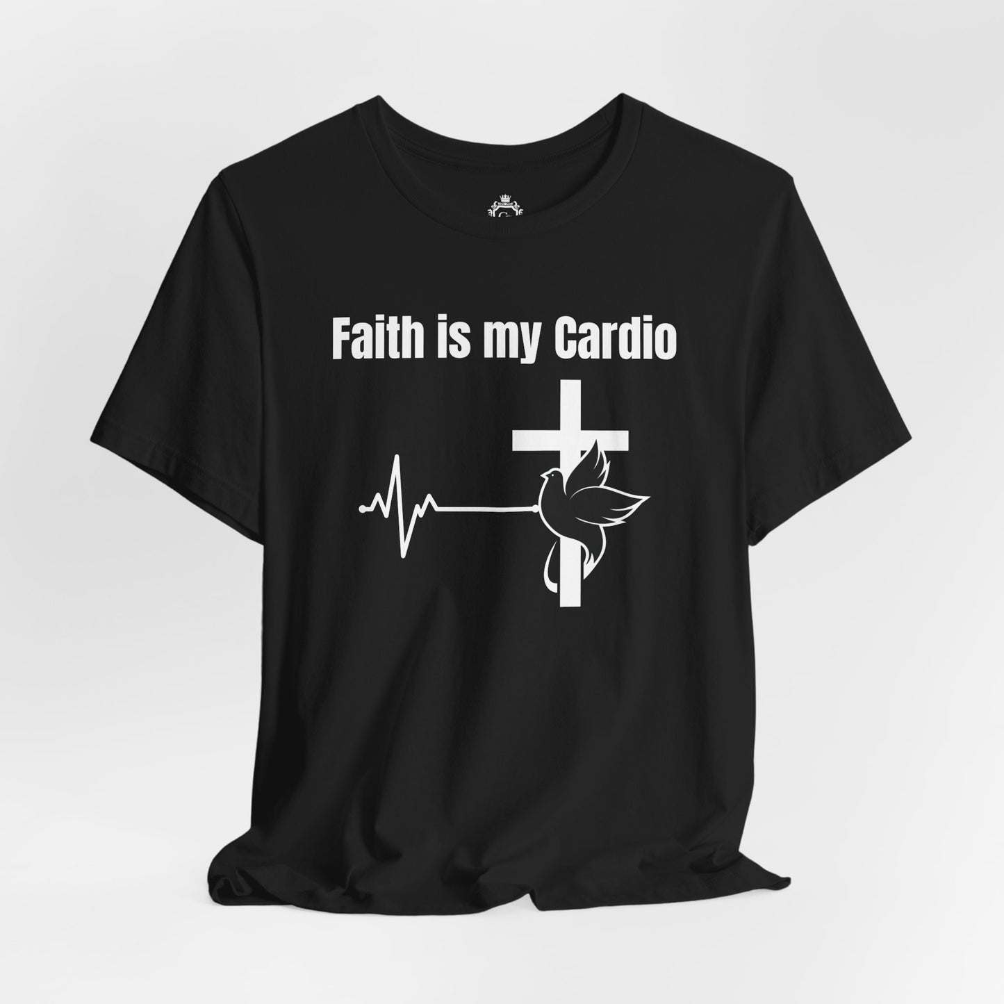Faith Is My Cardio Jersey Short Sleeve Tee