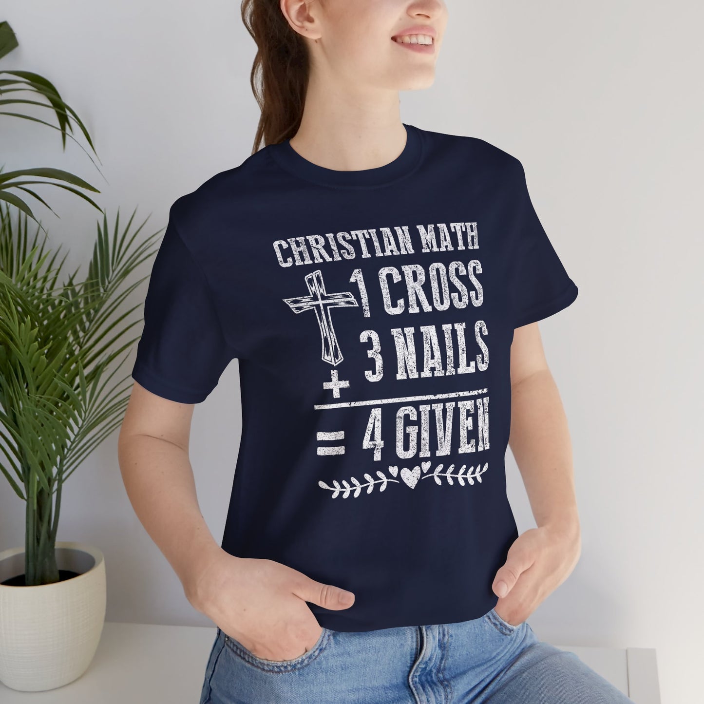 Christian Math Jersey Short Sleeve Tee