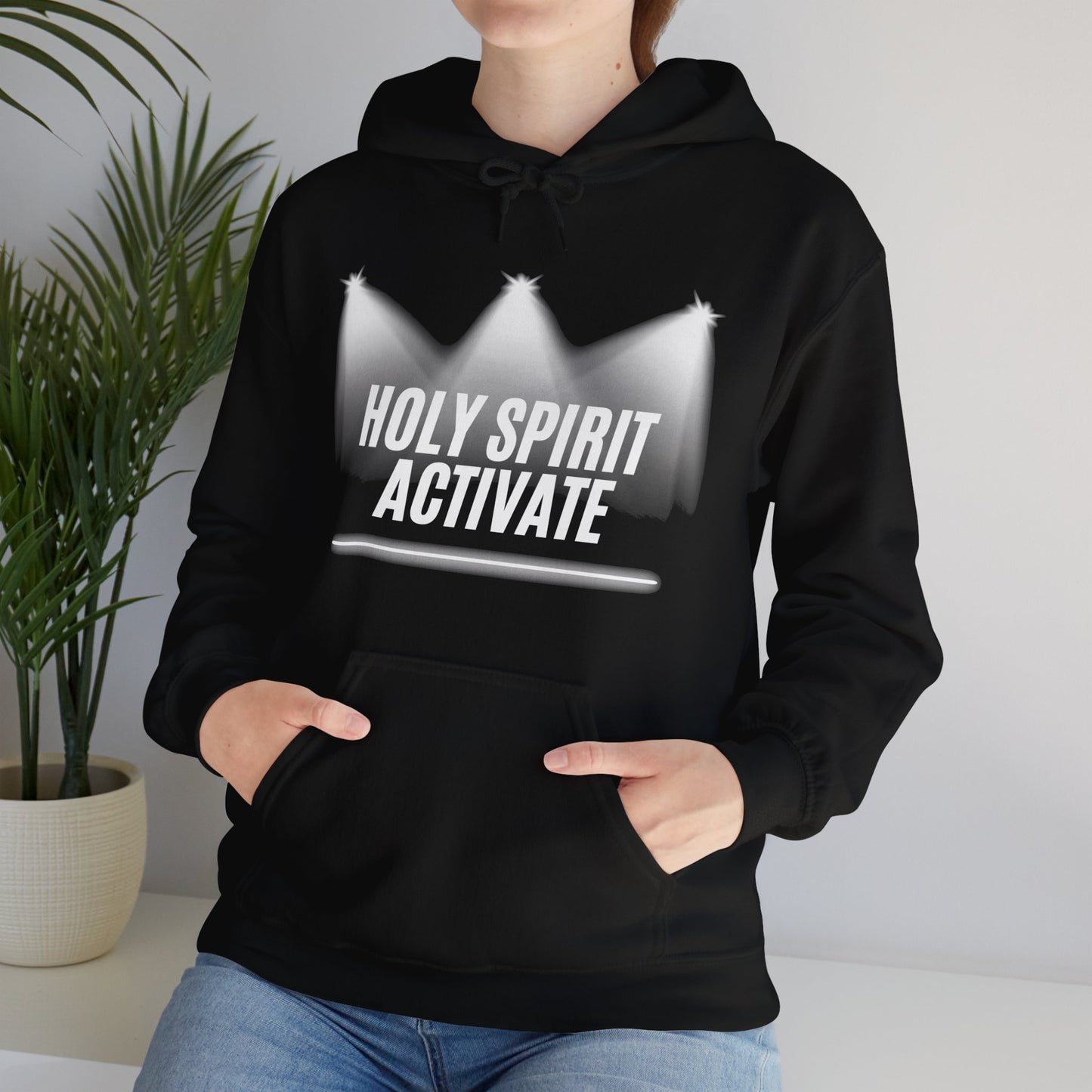 Holy Spirit Activate Heavy Blend™ Hooded Sweatshirt