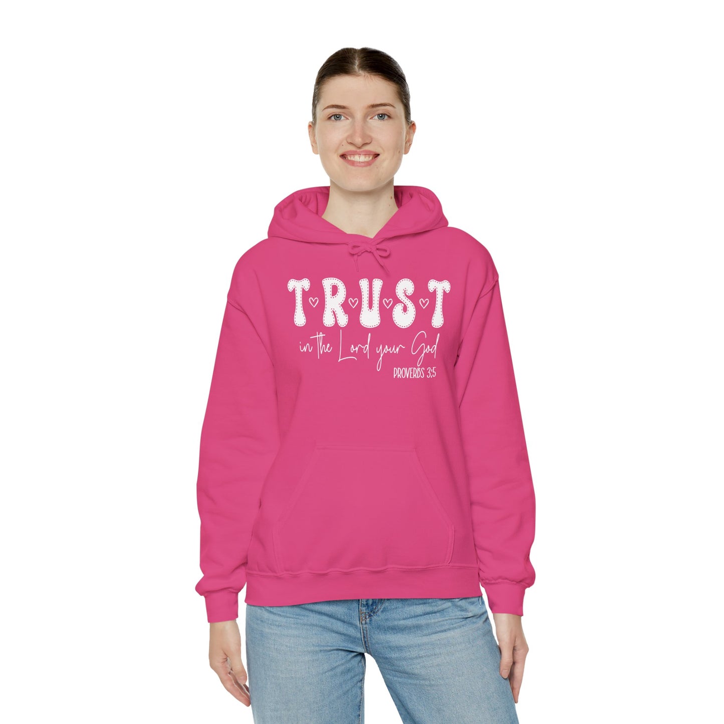 Trust In The Lord Heavy Blended Hoodie