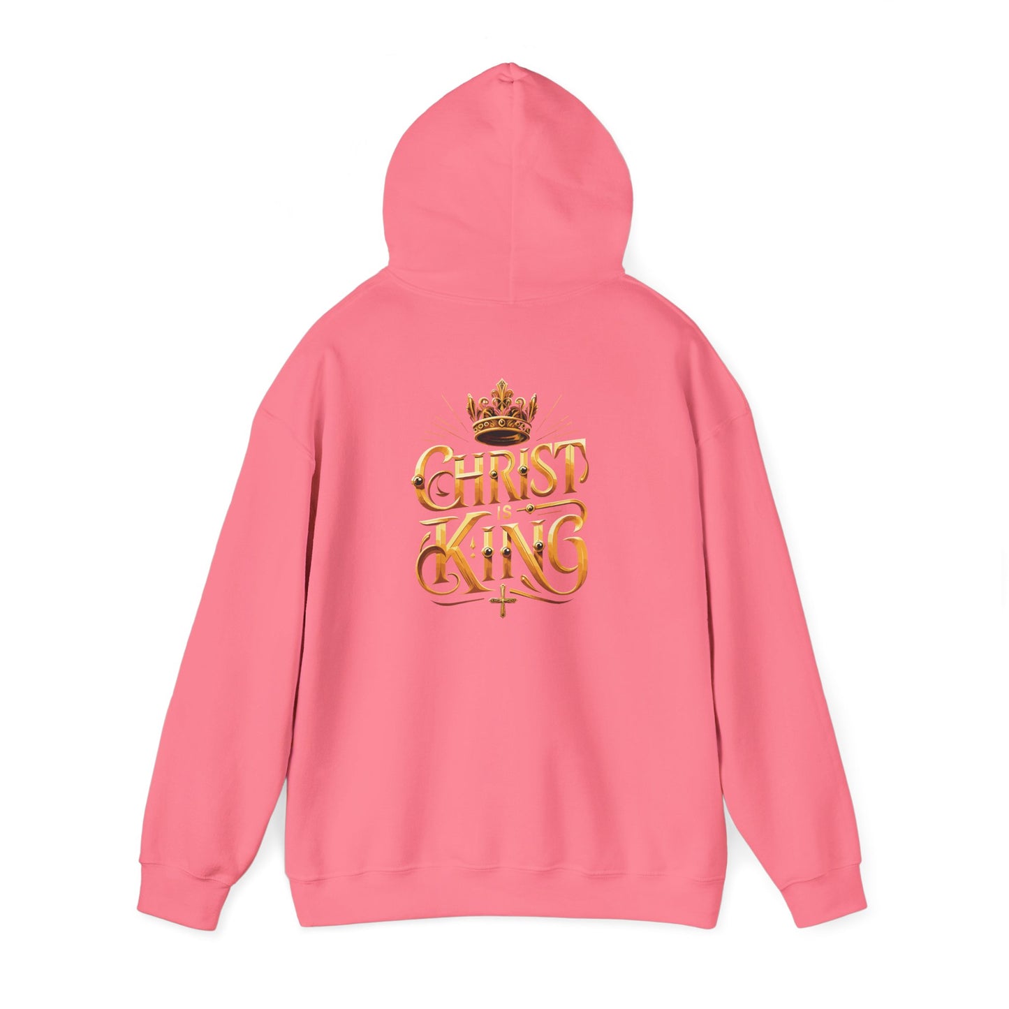 Christ Is King Heavy Blended Hoodie