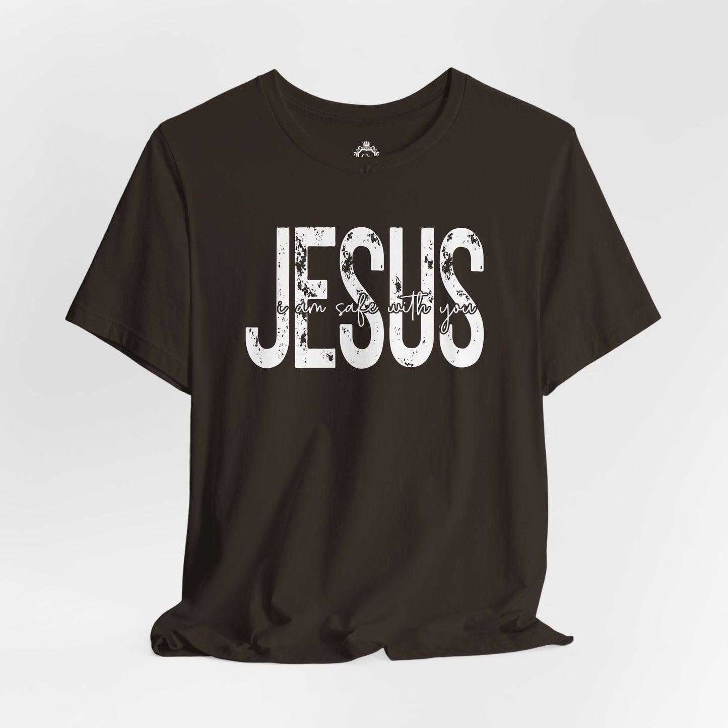 Jesus I am Safe With You Jersey Short Sleeve Tee