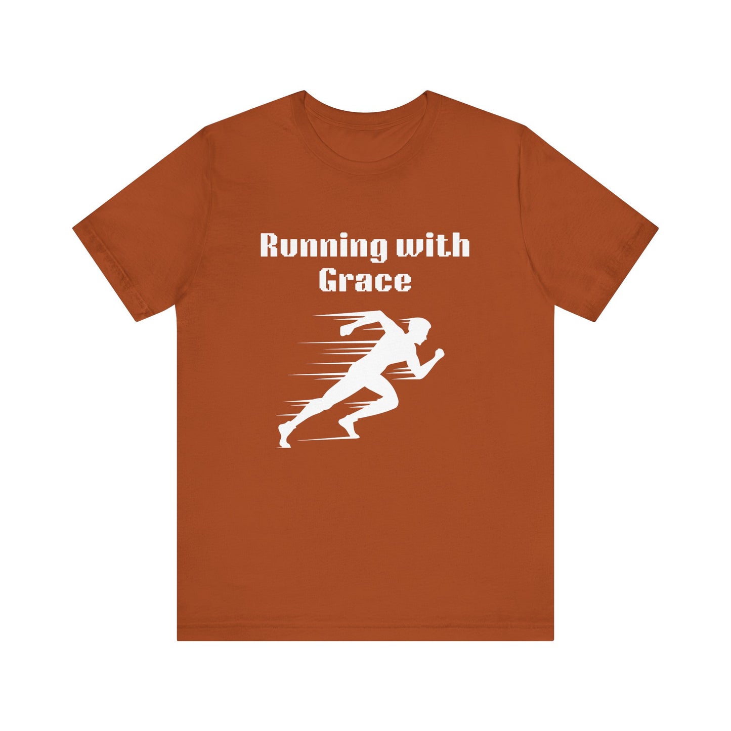 Running With Grace Jersey Short Sleeve Tee