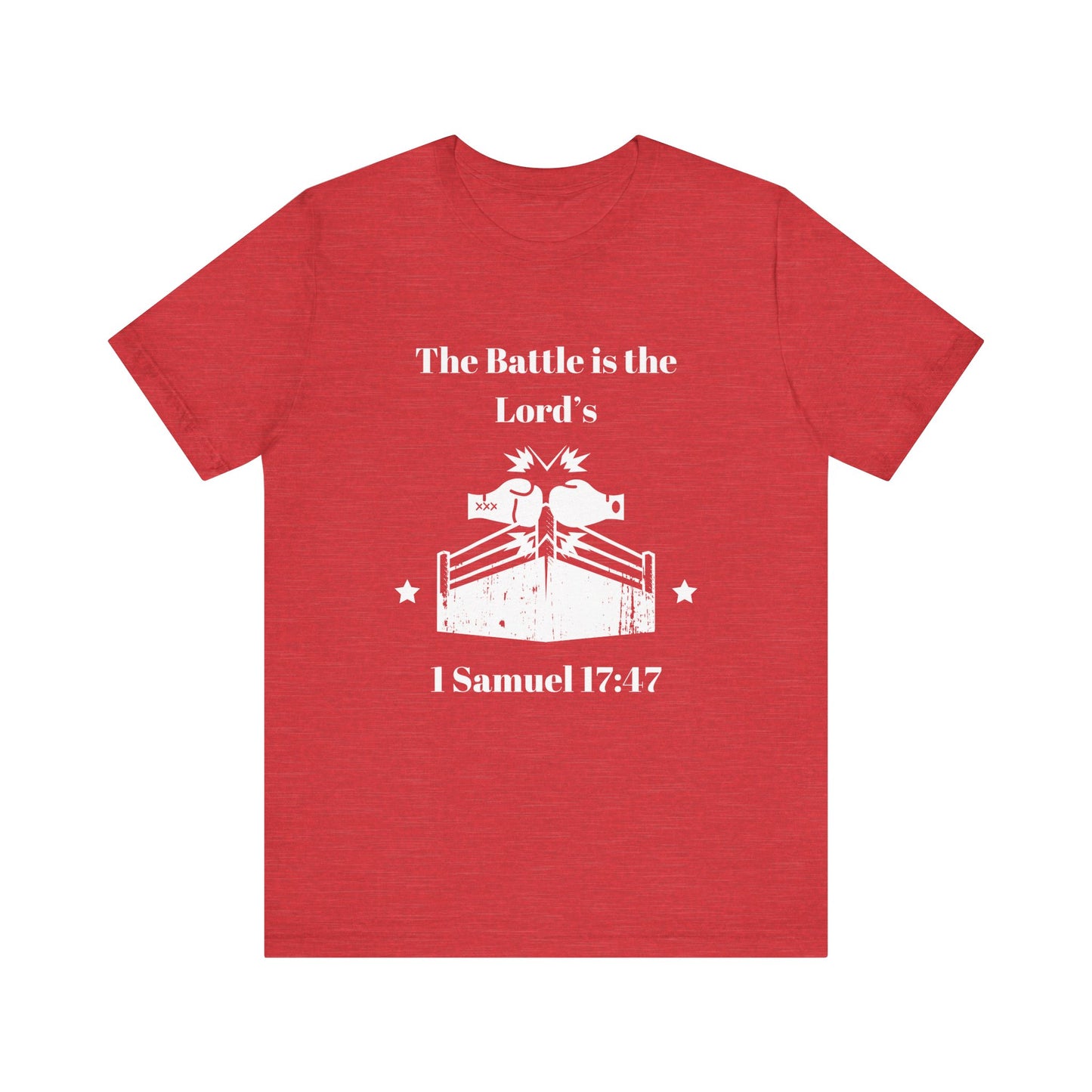 The Battle Is The Lord's Jersey Short Sleeve Tee