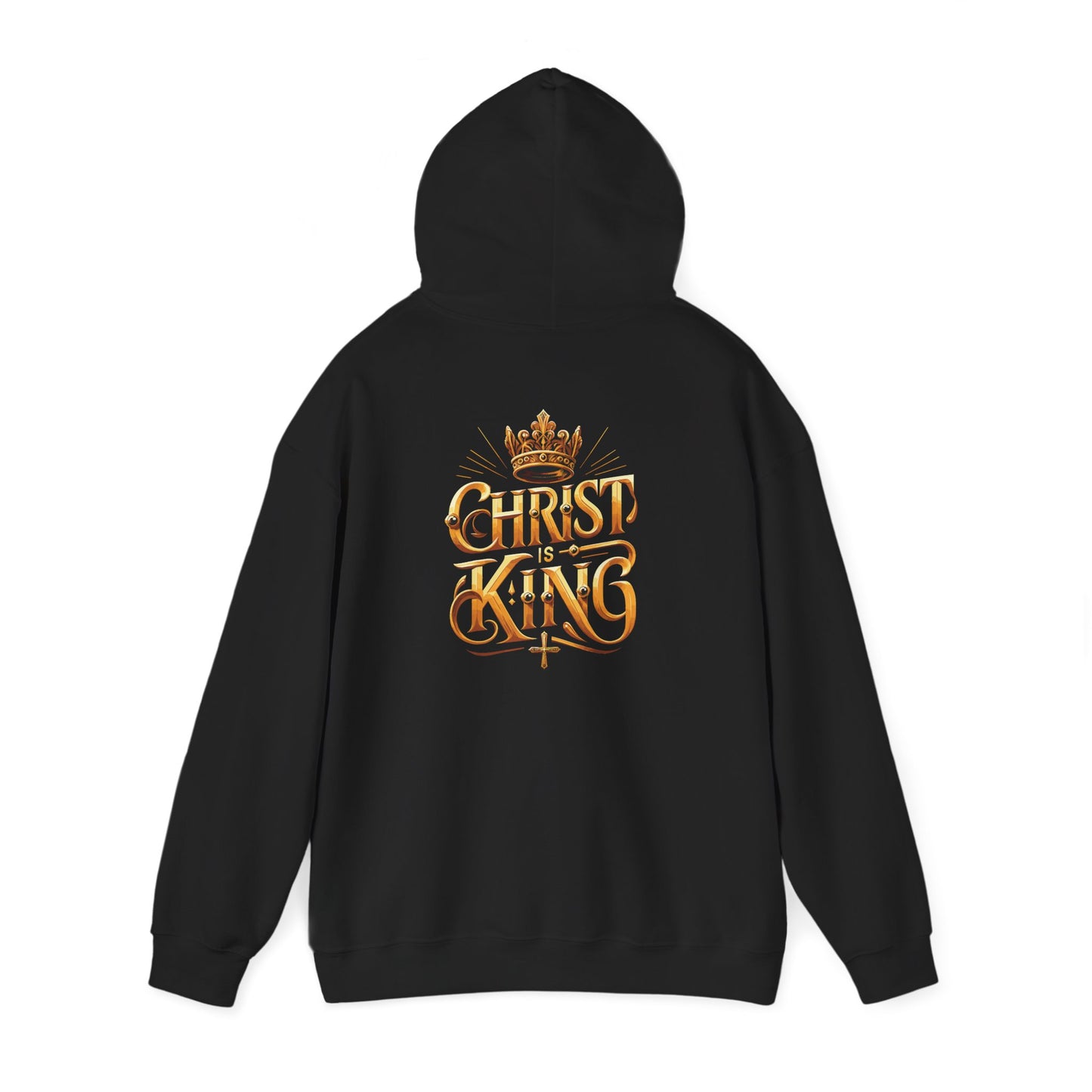 Christ Is King Heavy Blended Hoodie