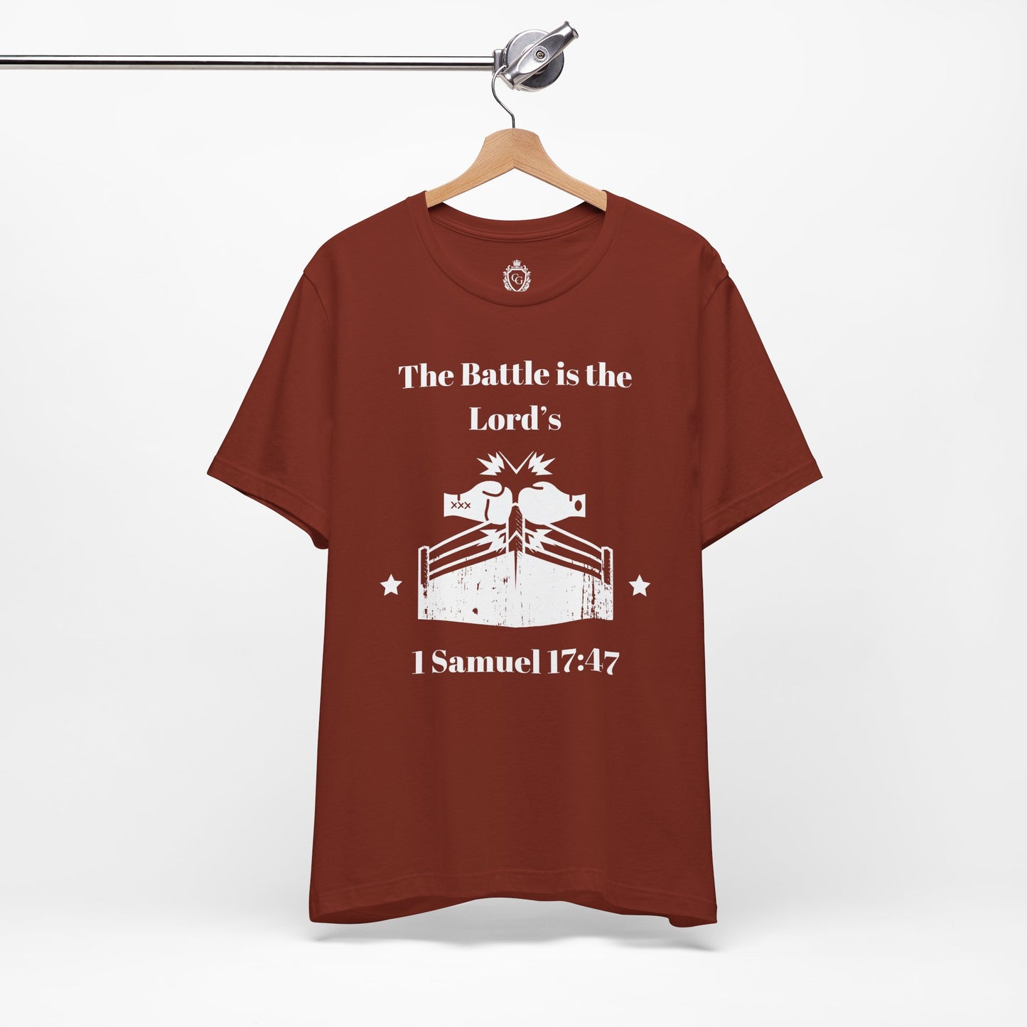 The Battle Is The Lord's Jersey Short Sleeve Tee