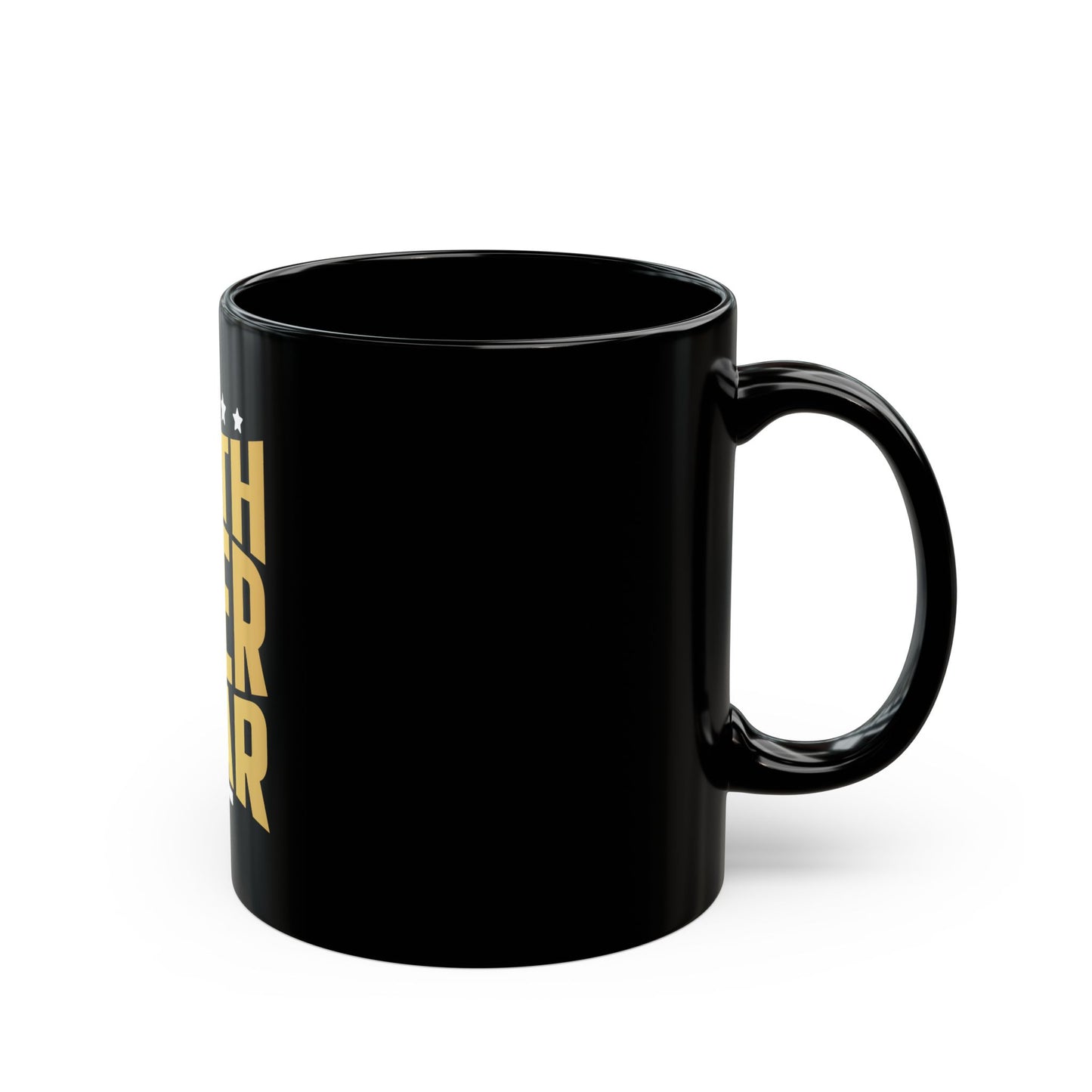 Faith Over Fear Black Mug (11oz, 15oz)