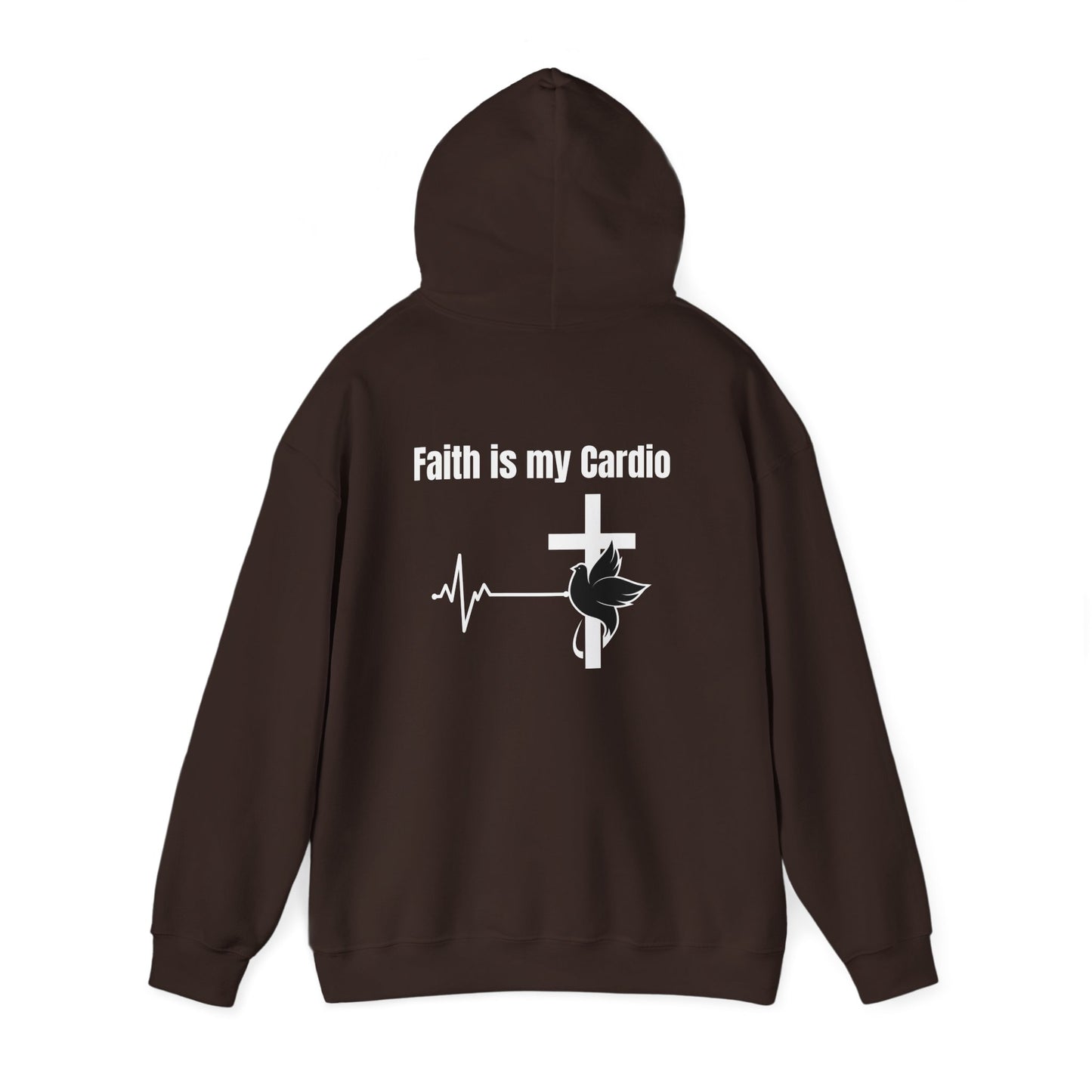 Heavy Blend Hoodie - Faith Is My Cardio