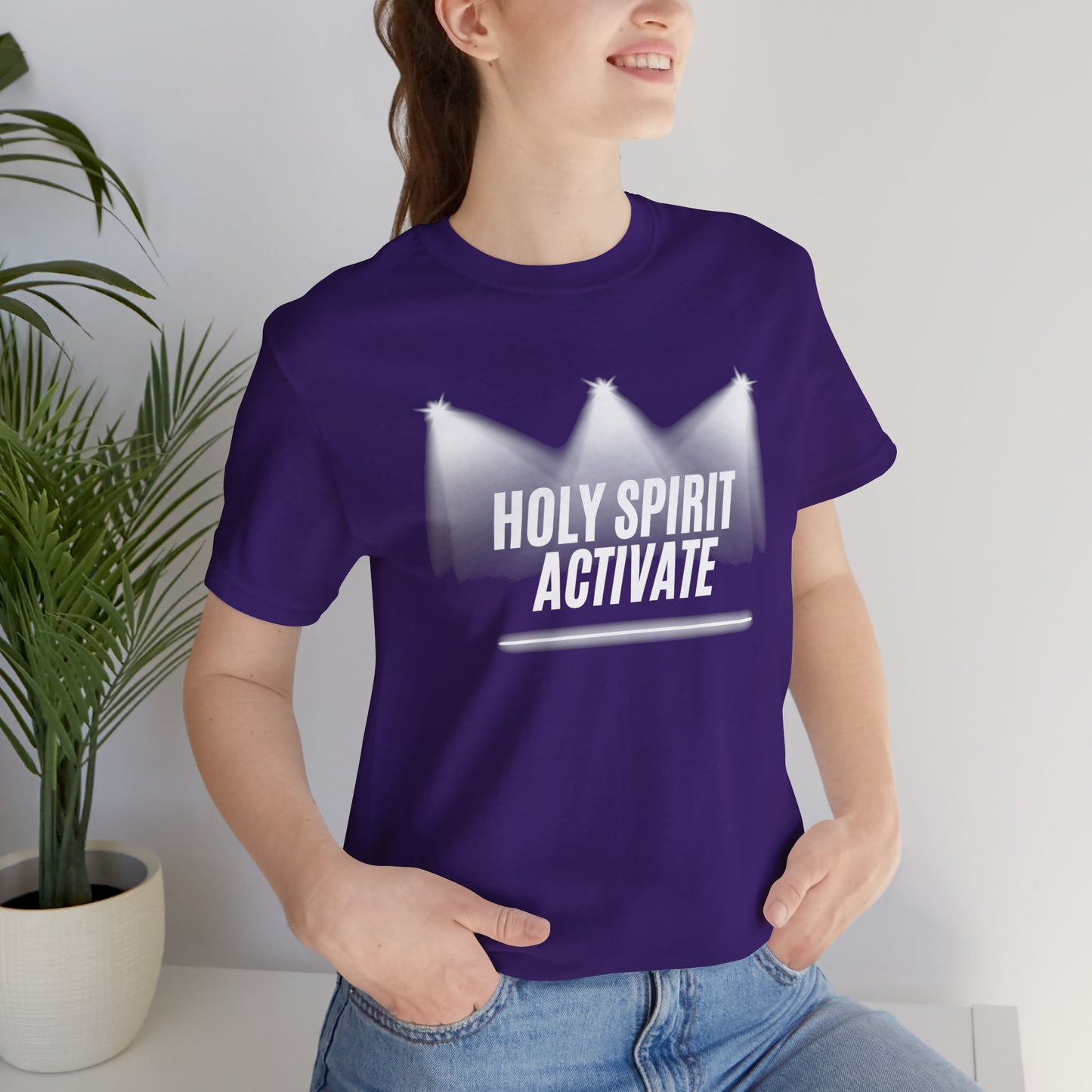 Holy Spirit Activate Jersey Short Sleeve Tee