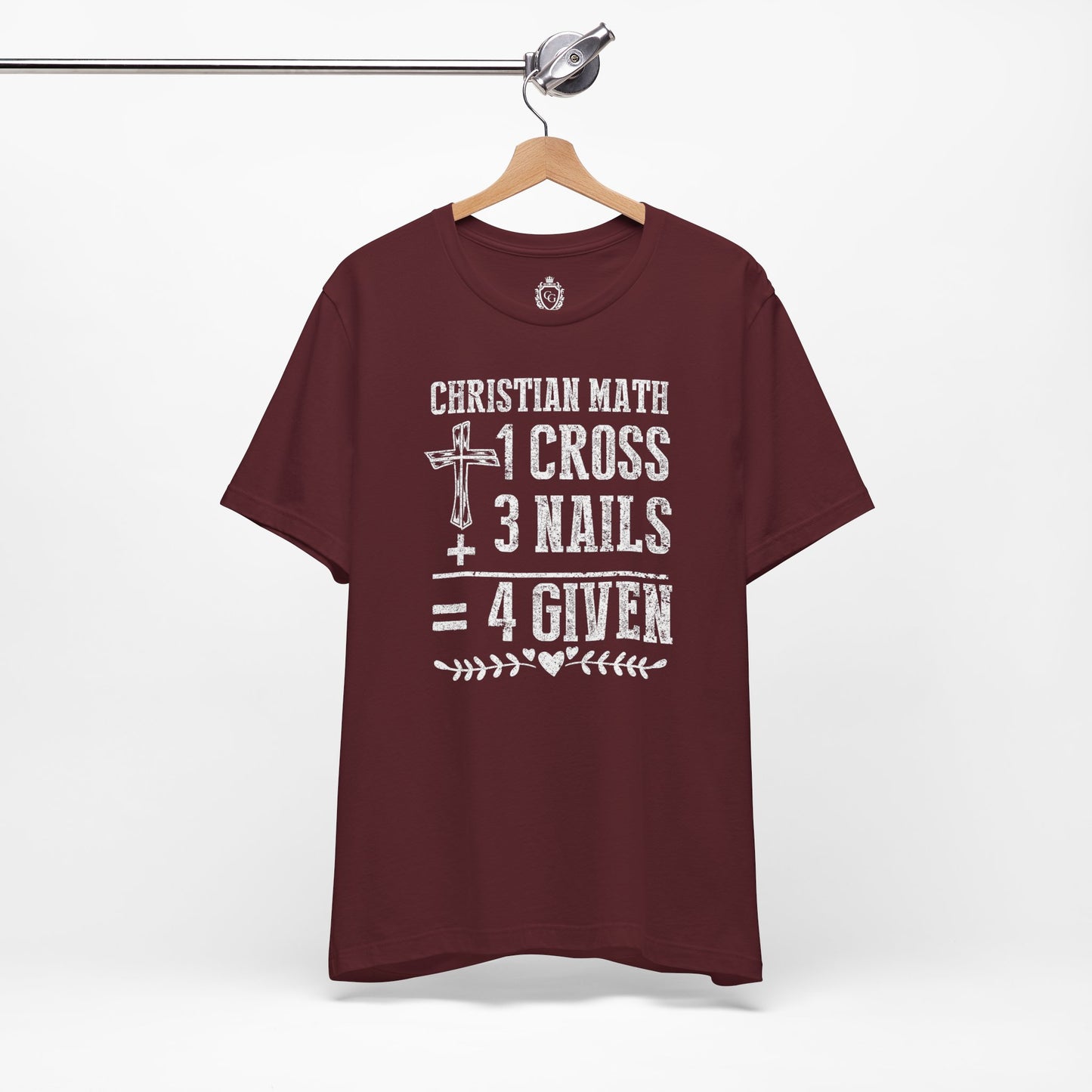 Christian Math Jersey Short Sleeve Tee