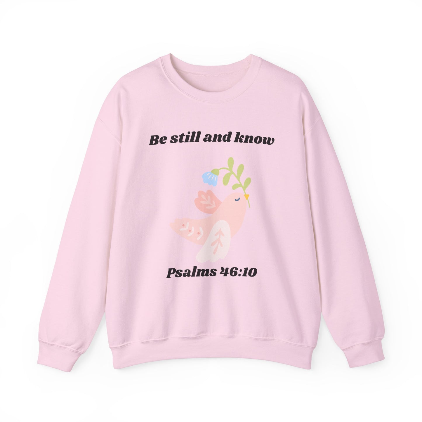 Be Still And Know Heavy Blend™ Crewneck Sweatshirt