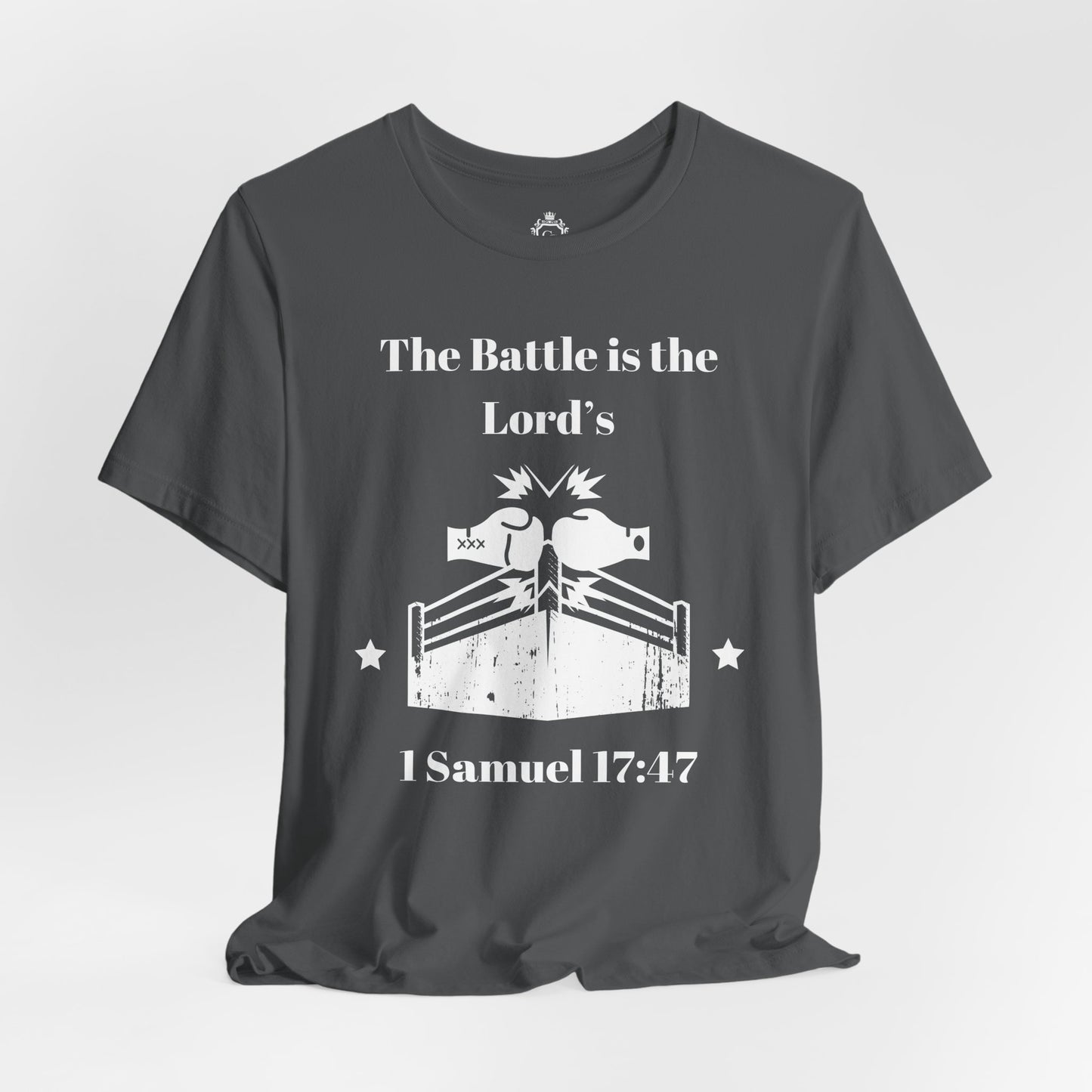 The Battle Is The Lord's Jersey Short Sleeve Tee