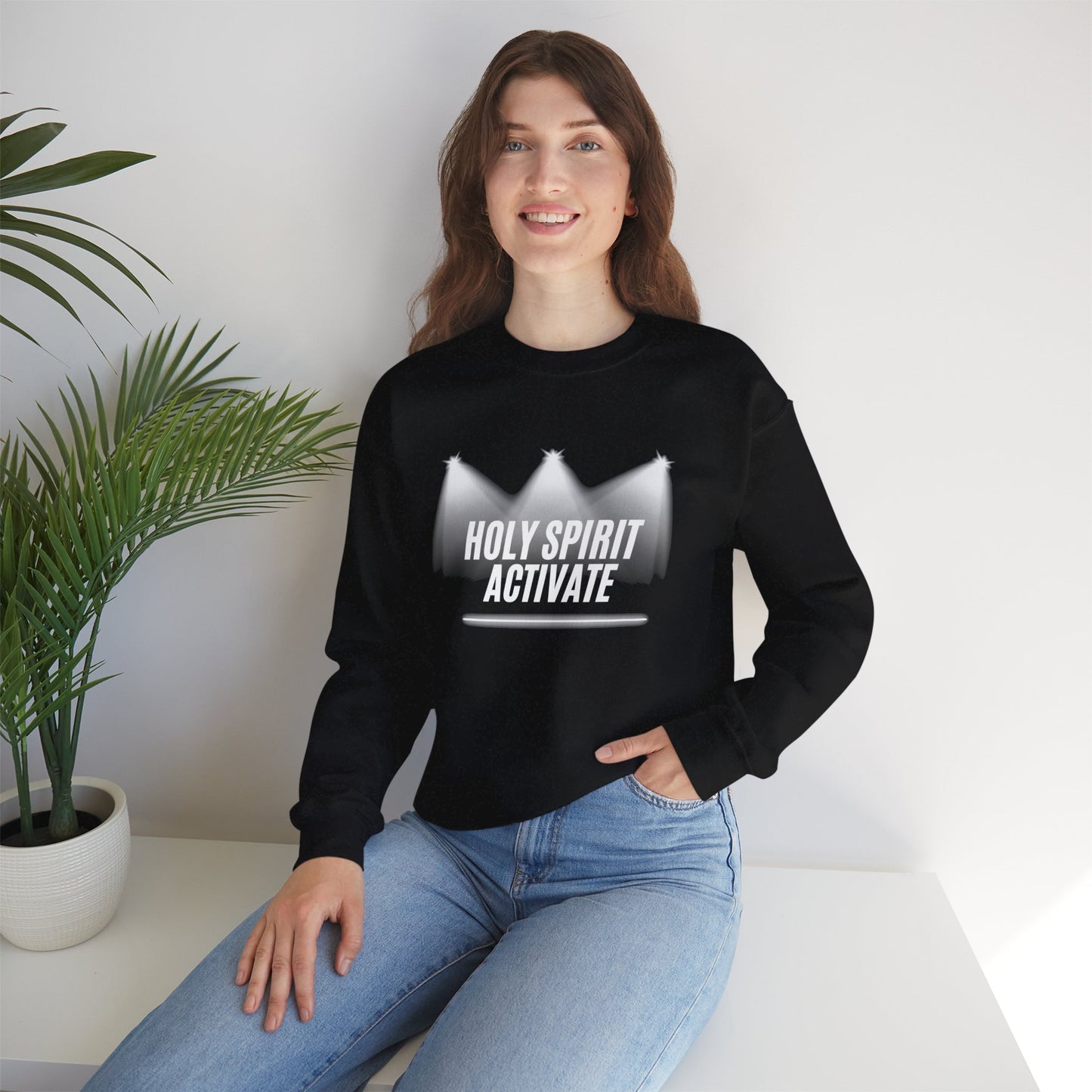 Holy Spirit Activate Women Sweatshirt