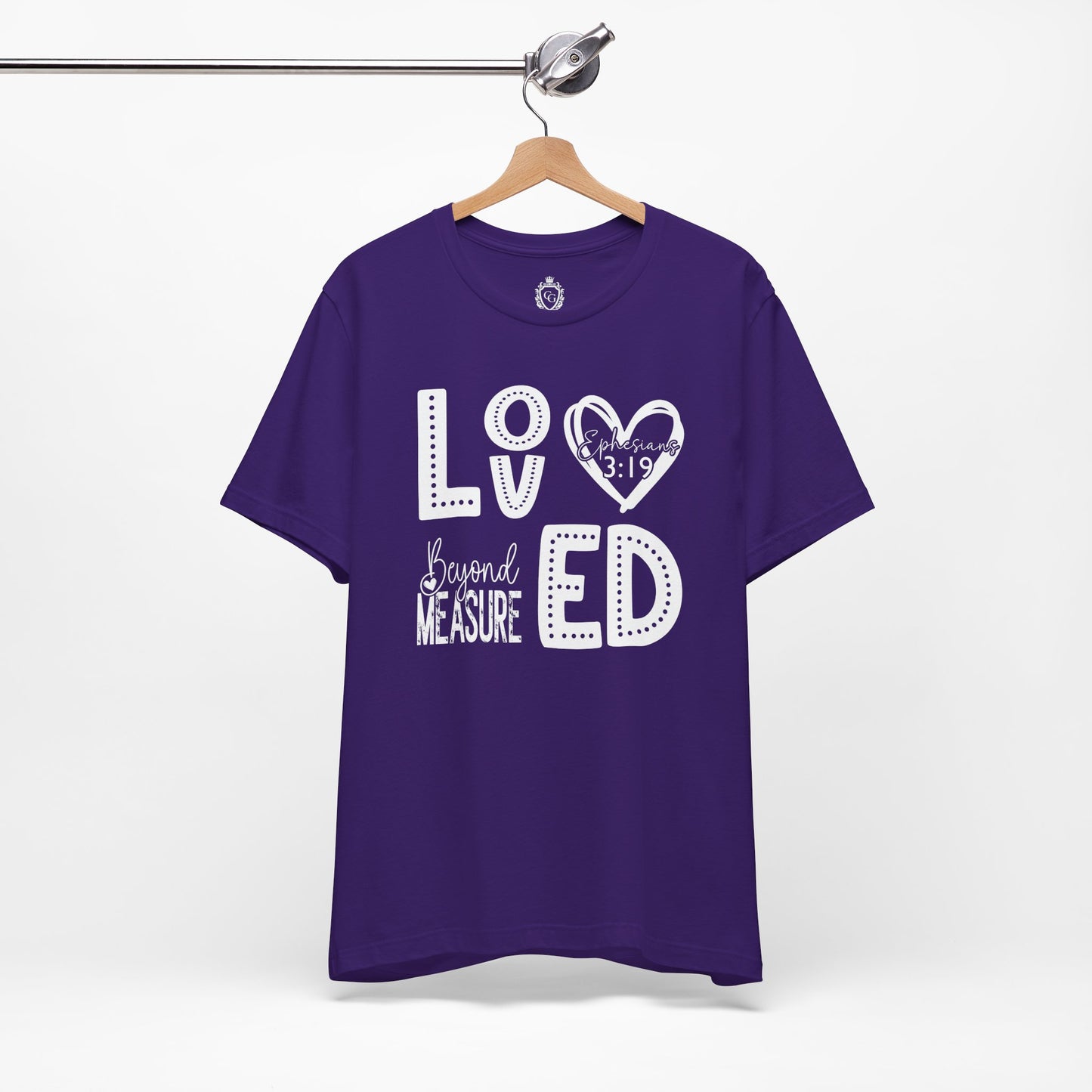 Loved Beyond Measure Jersey Short Sleeve Tee
