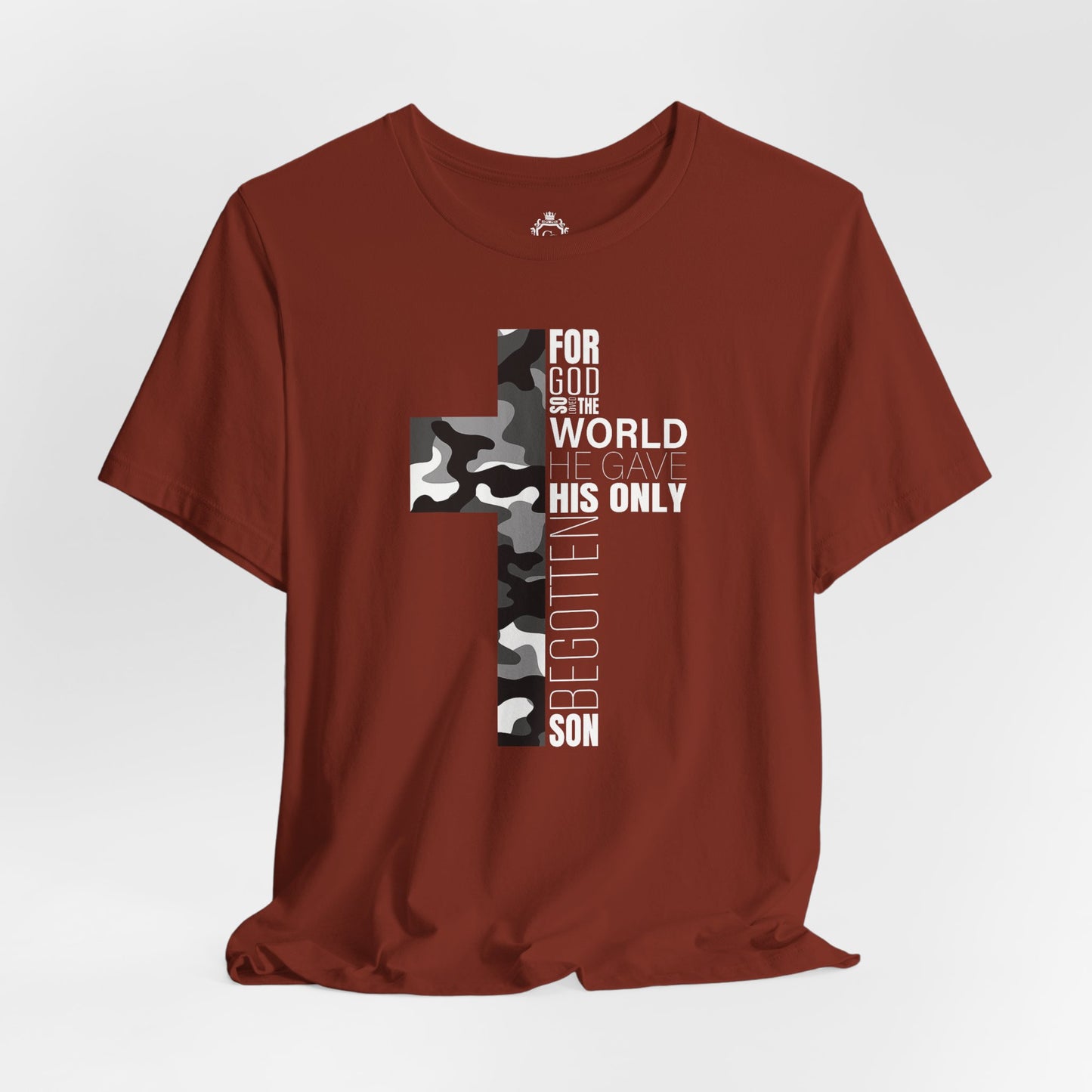 For God So Loved The World Jersey Short Sleeve Tee
