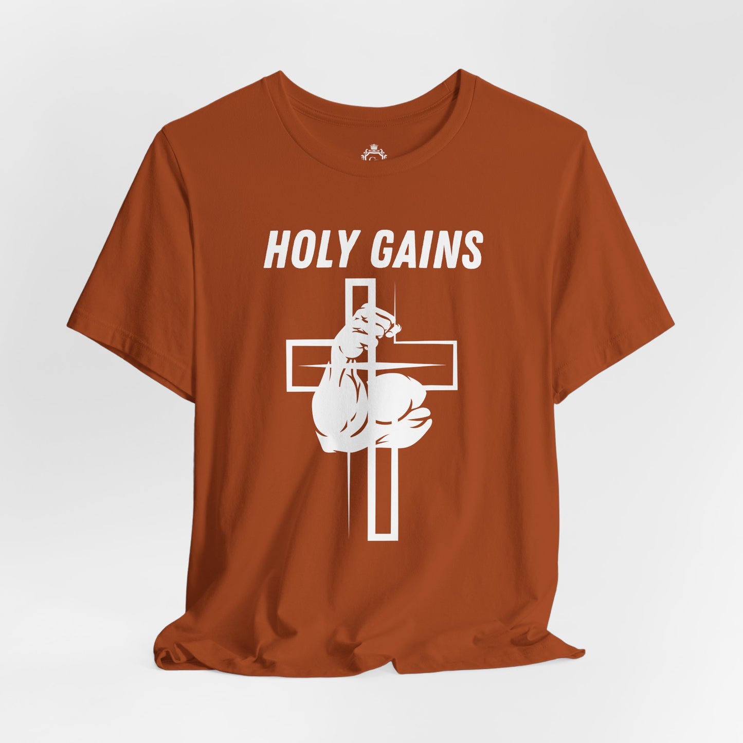 Holy Gains Jersey Short Sleeve Tee