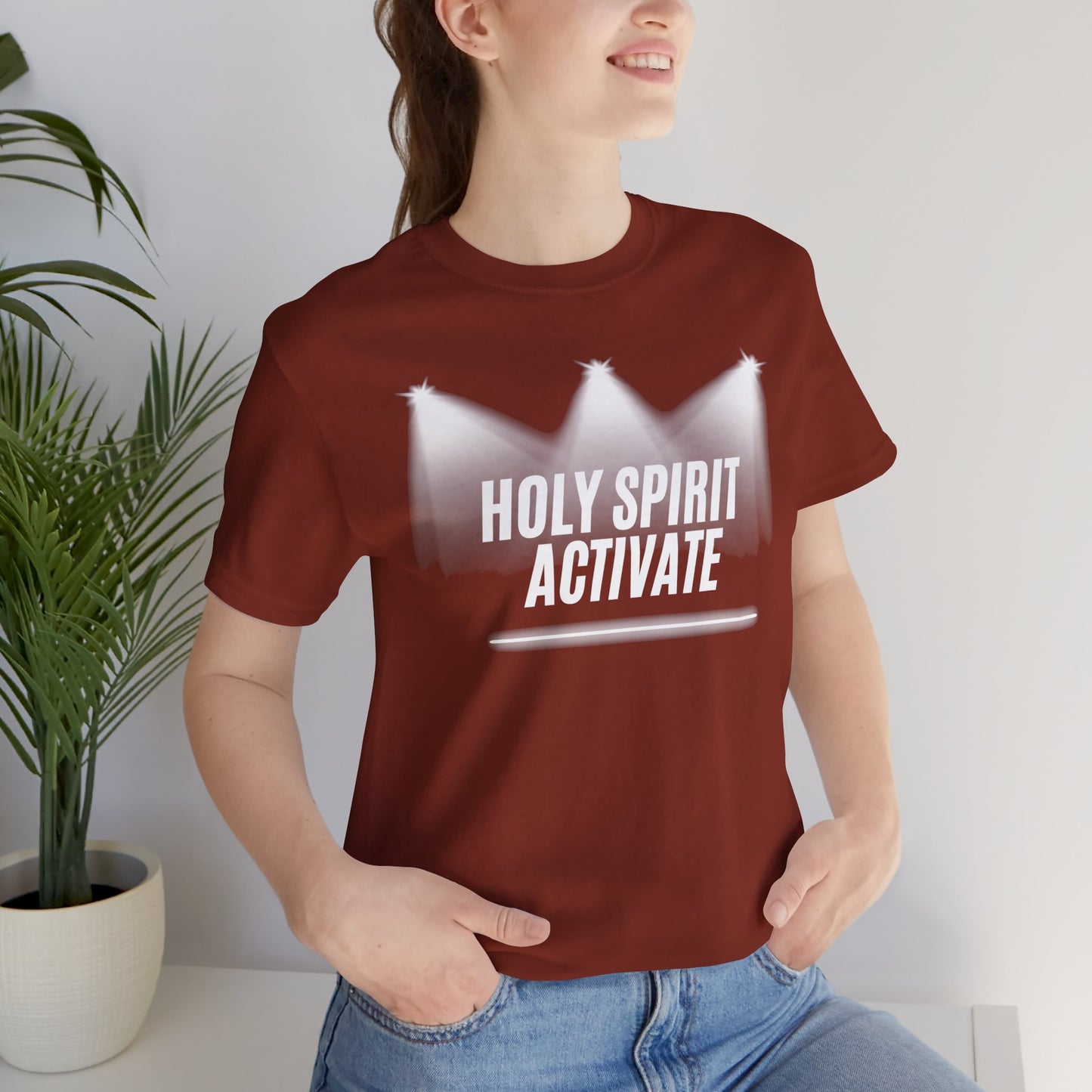 Holy Spirit Activate Jersey Short Sleeve Tee