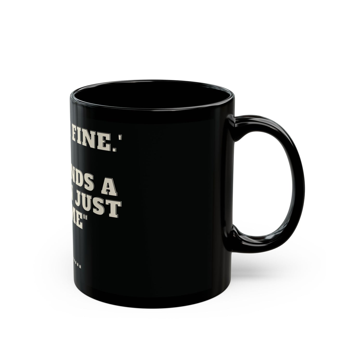 Sermon Just For Me Black Mug (11oz, 15oz)