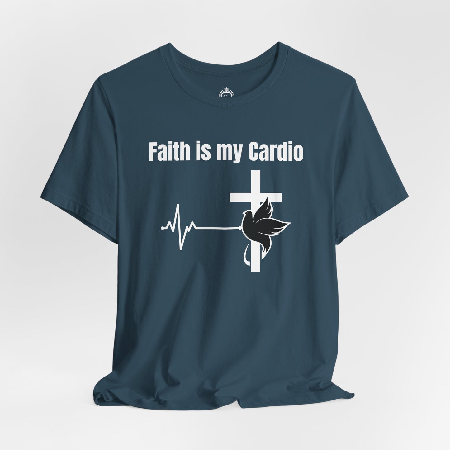 Faith Is My Cardio Jersey Short Sleeve Tee