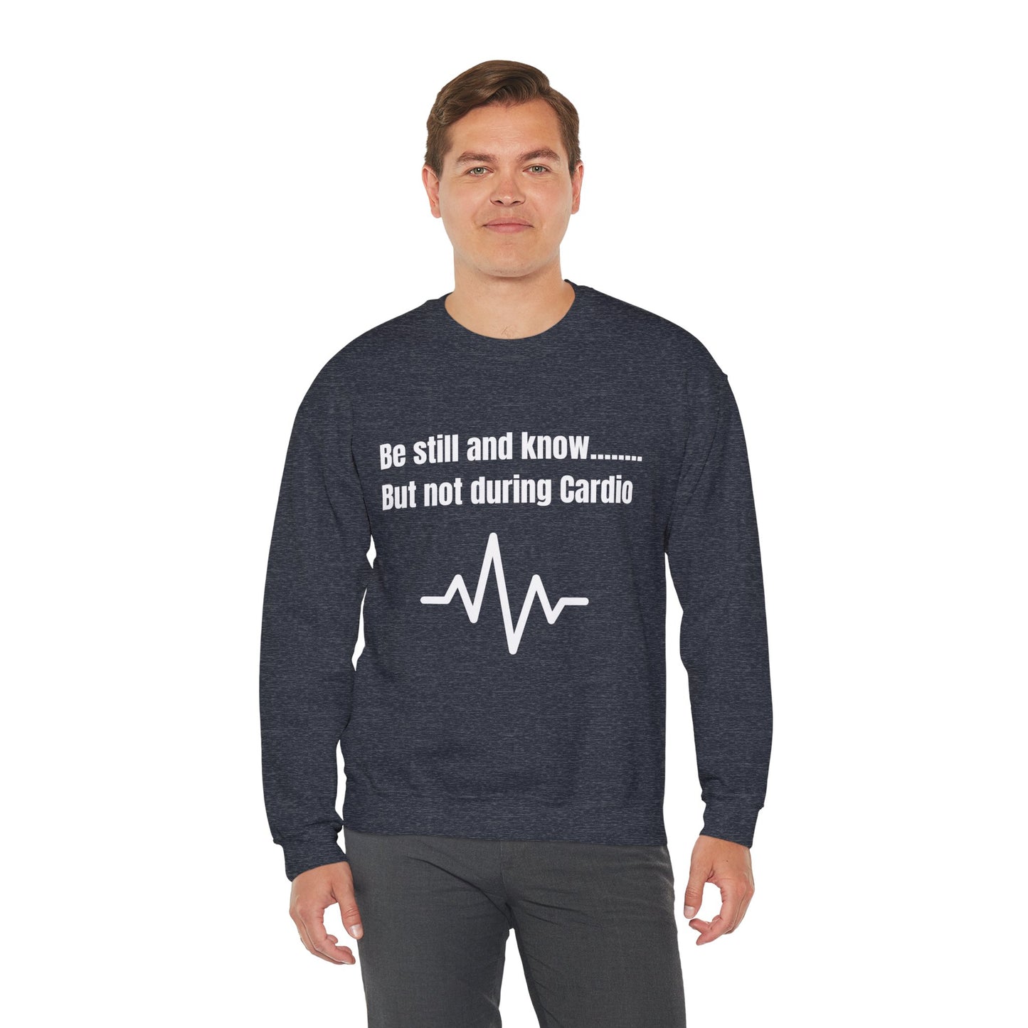 Be Still and Know Heavy Blend™ Crewneck Sweatshirt