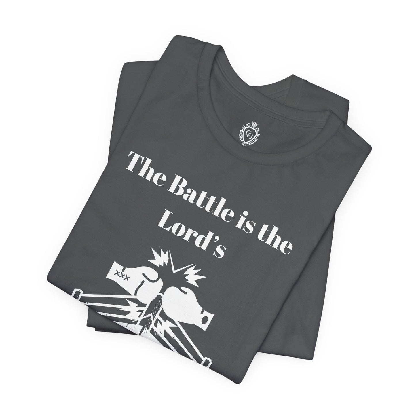 The Battle Is The Lord's Jersey Short Sleeve Tee