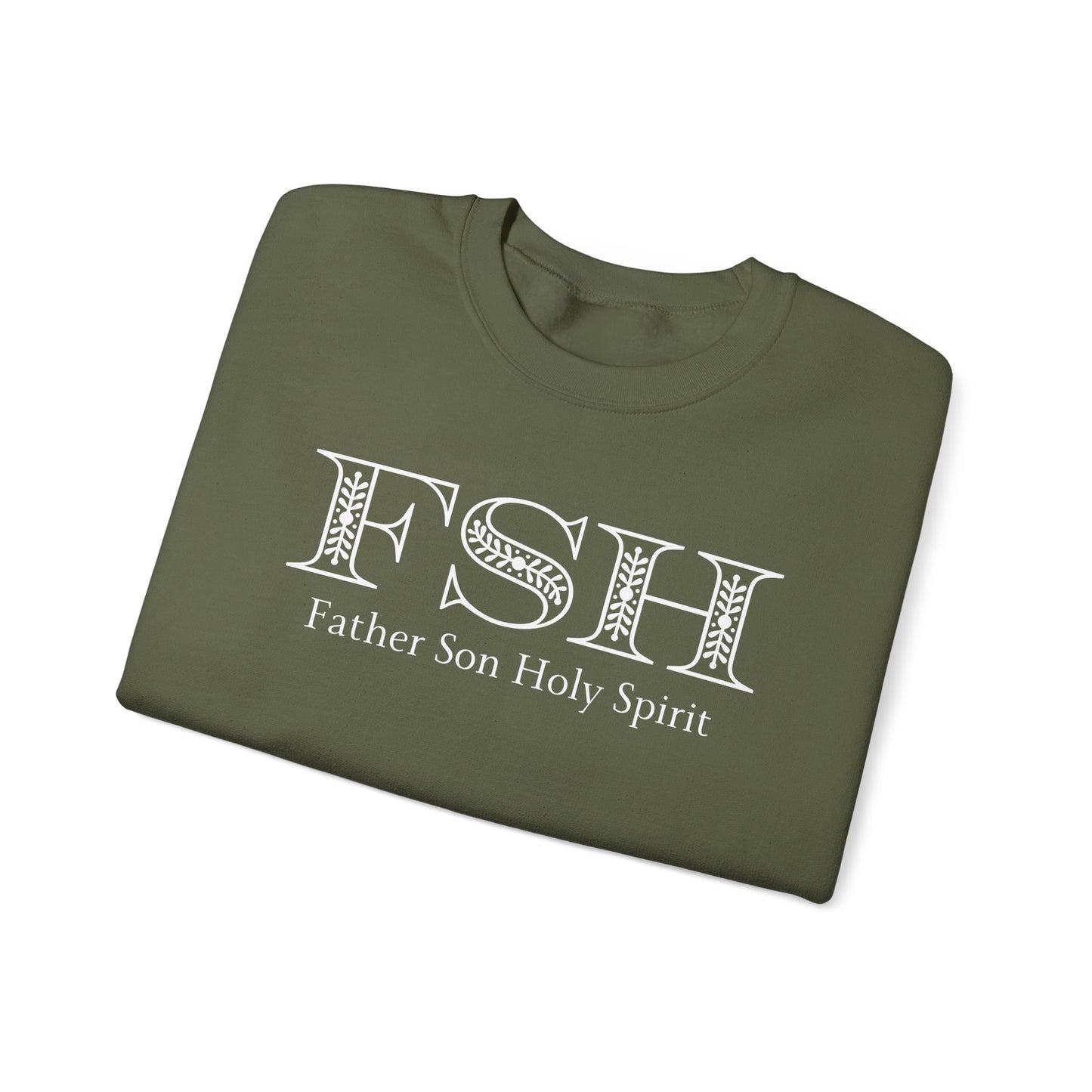 Men's Sweatshirt - Father Son Holy Spirit