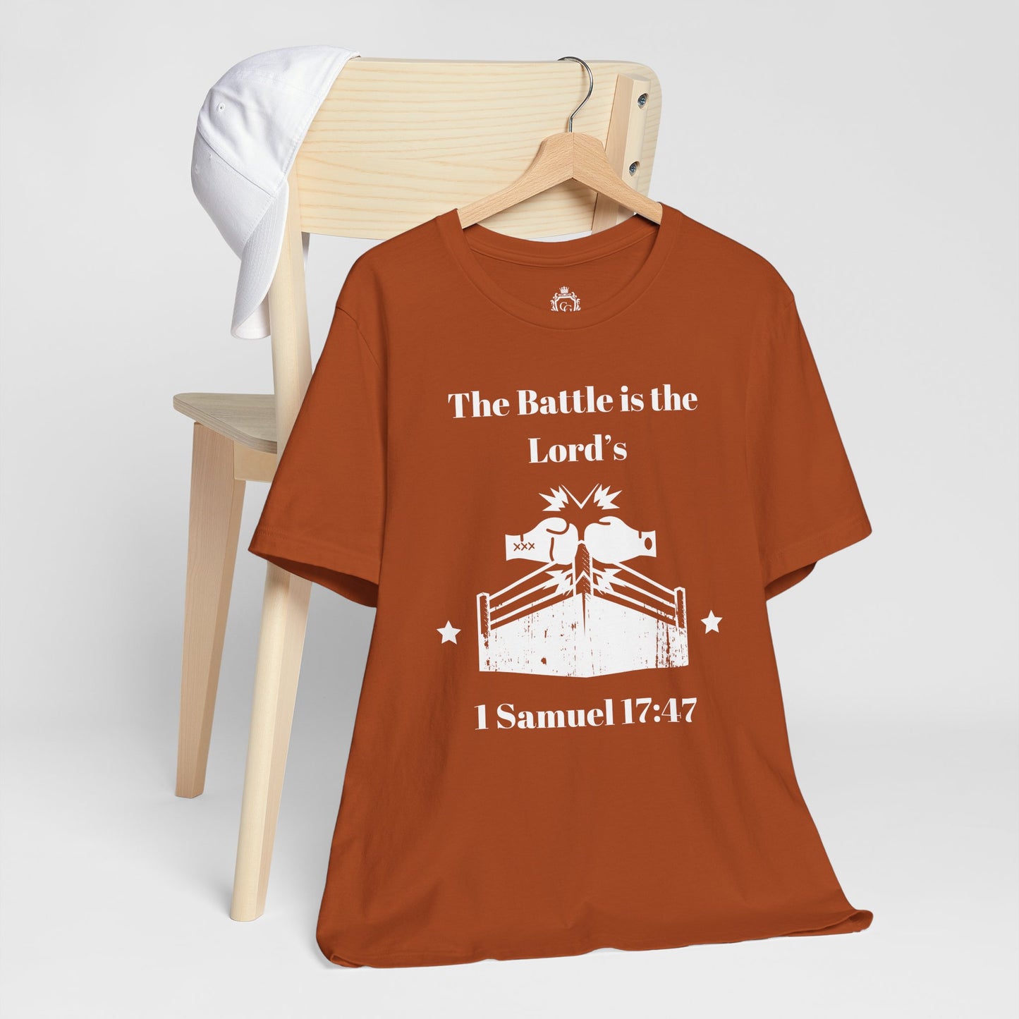 The Battle Is The Lord's Jersey Short Sleeve Tee