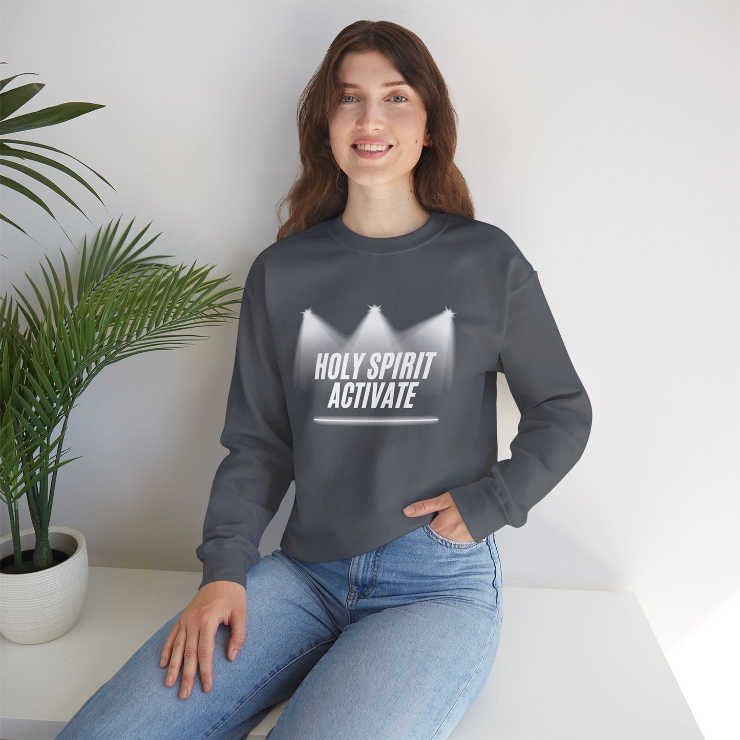 Holy Spirit Activate Women Sweatshirt