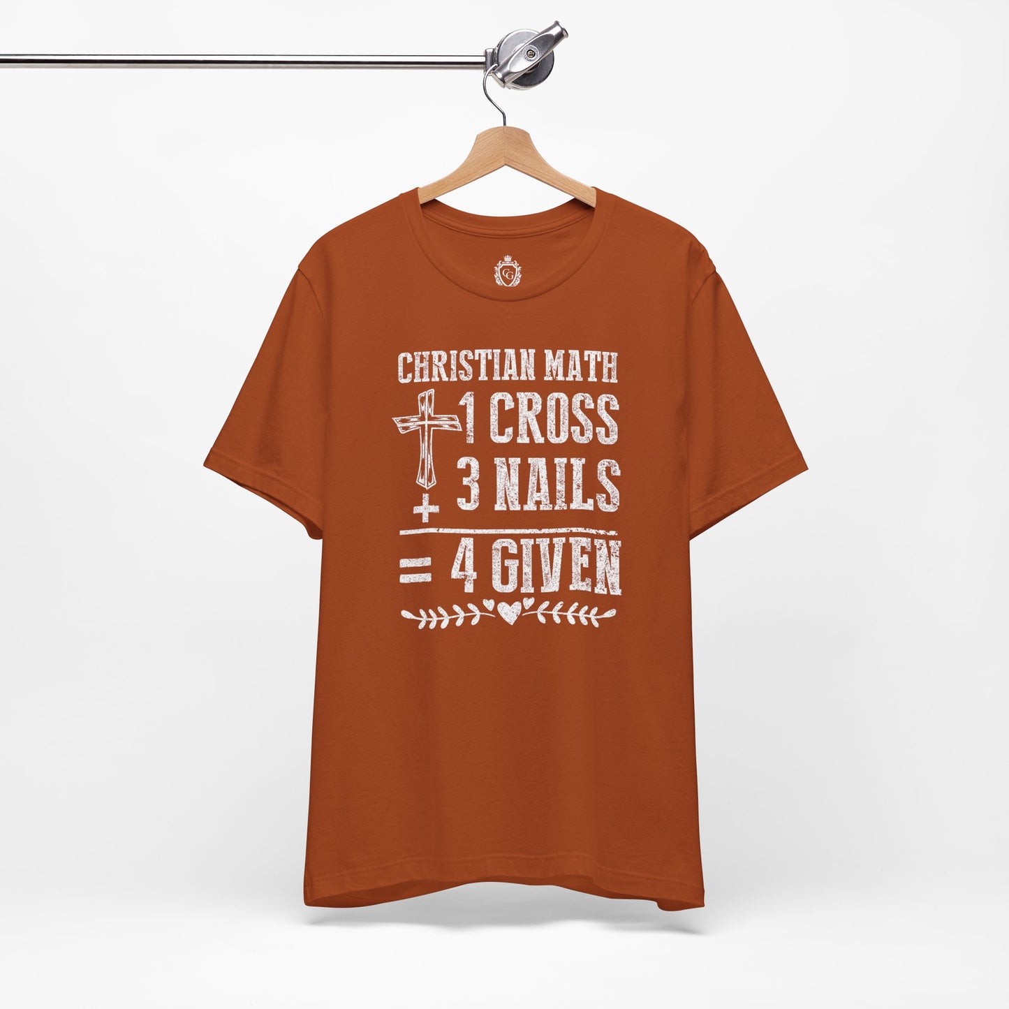 Christian Math Jersey Short Sleeve Tee